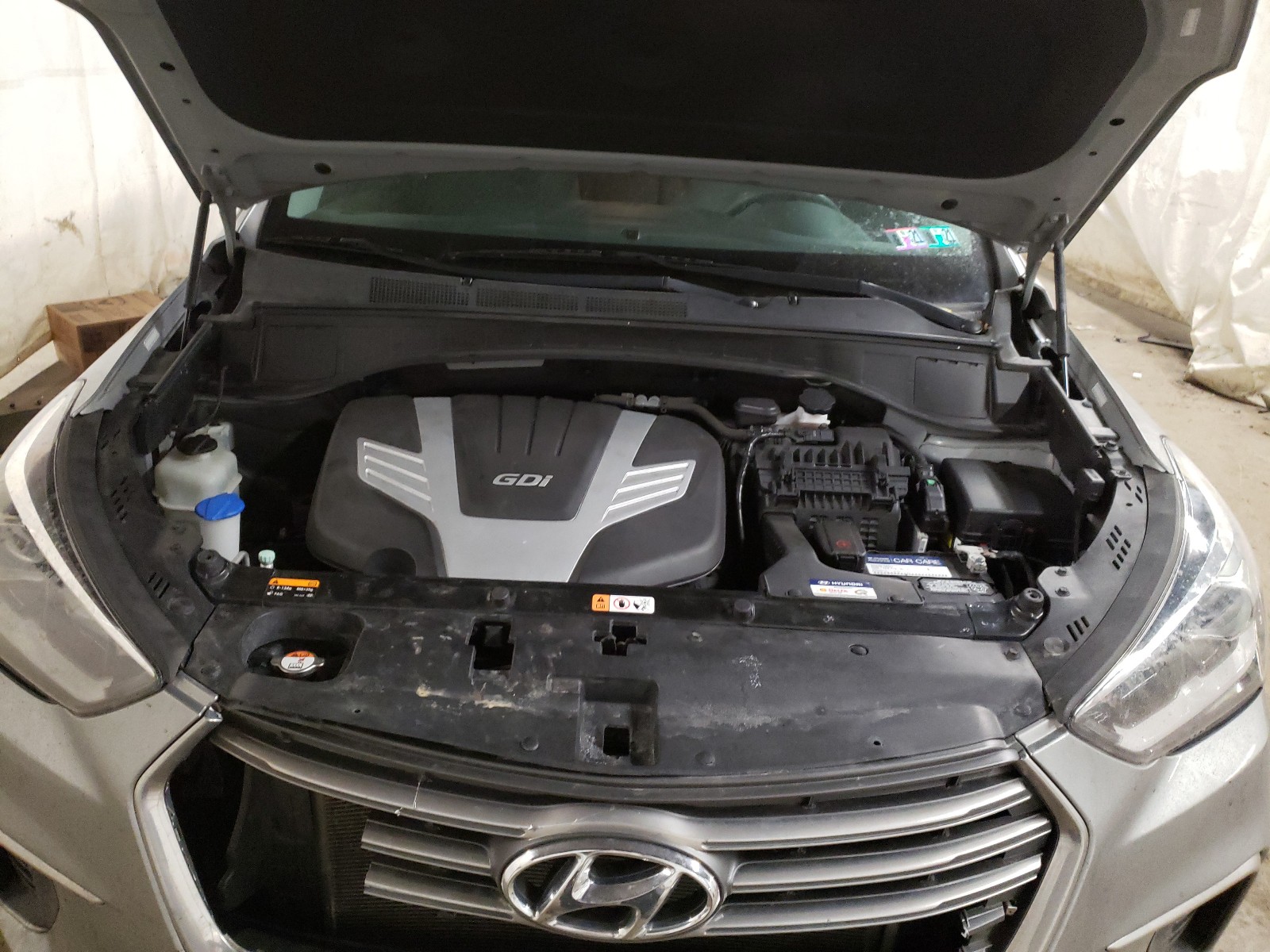 Photo 6 VIN: KM8SMDHF9HU171651 - HYUNDAI SANTA FE S 