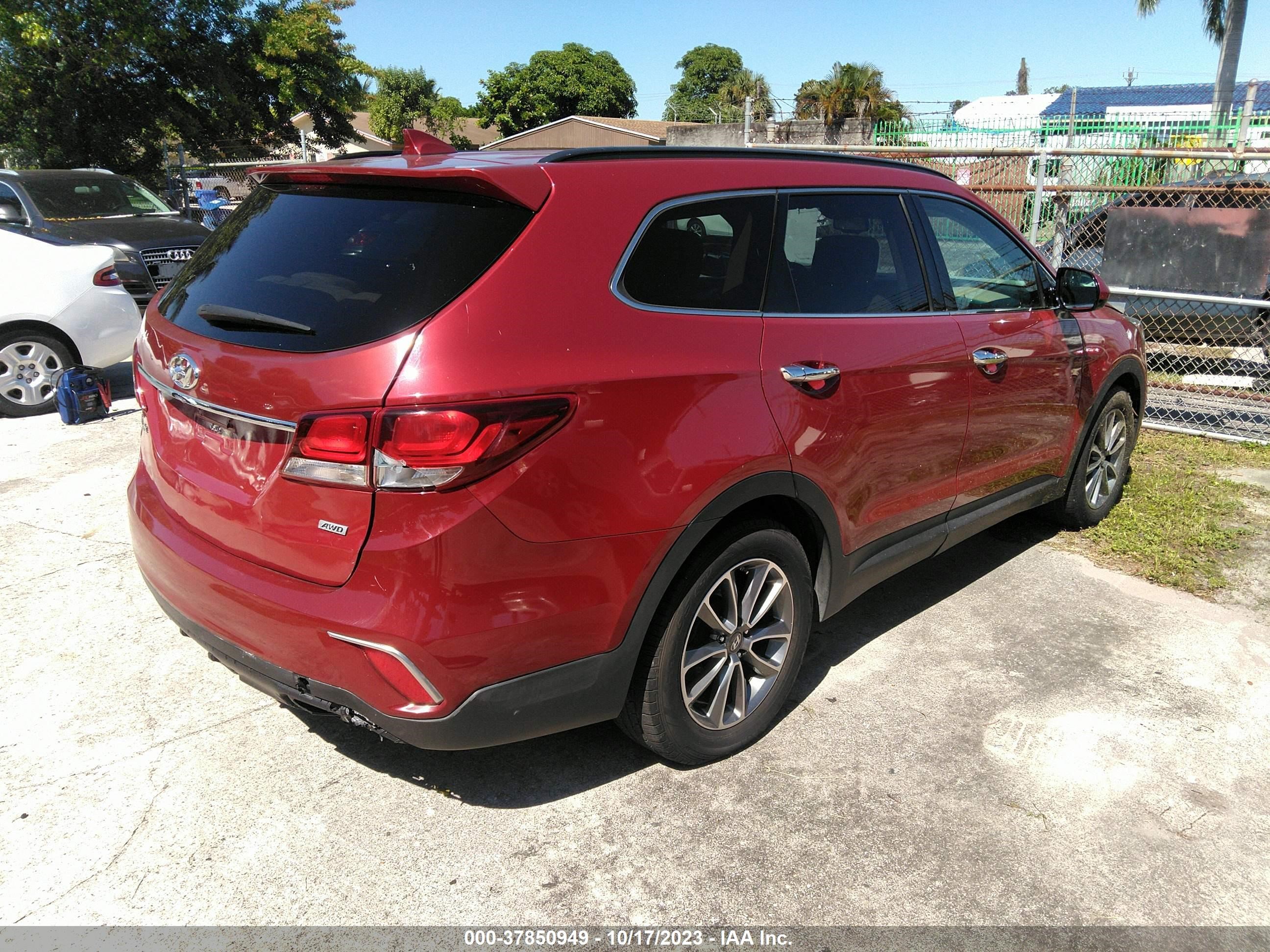 Photo 3 VIN: KM8SMDHF9HU216314 - HYUNDAI SANTA FE 