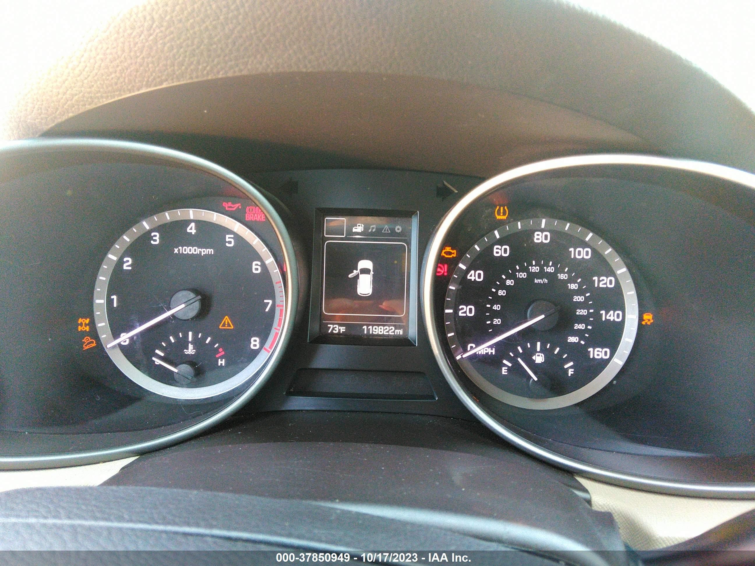 Photo 6 VIN: KM8SMDHF9HU216314 - HYUNDAI SANTA FE 