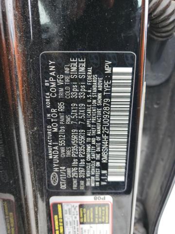 Photo 12 VIN: KM8SN4HF2FU092879 - HYUNDAI SANTA FE G 