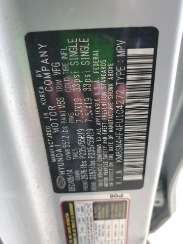 Photo 11 VIN: KM8SN4HF4FU104272 - HYUNDAI SANTA FE 