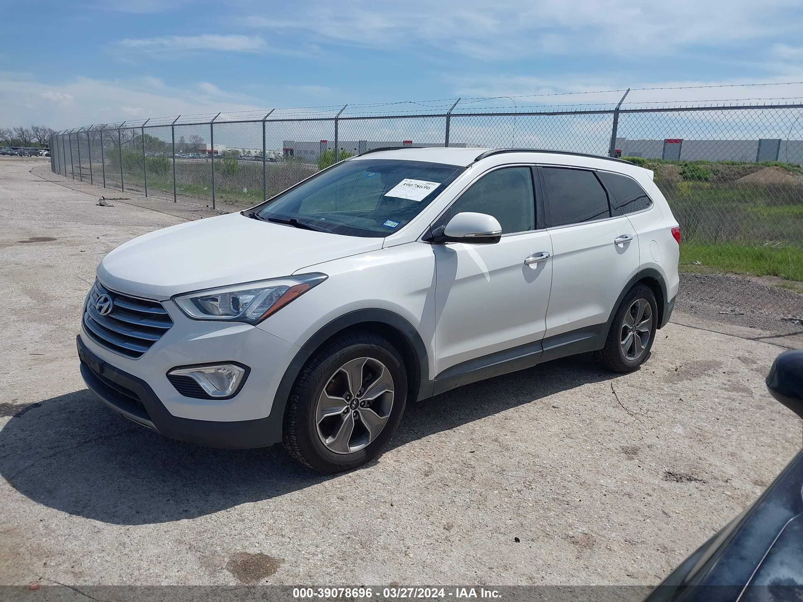 Photo 1 VIN: KM8SN4HF9EU059103 - HYUNDAI SANTA FE 