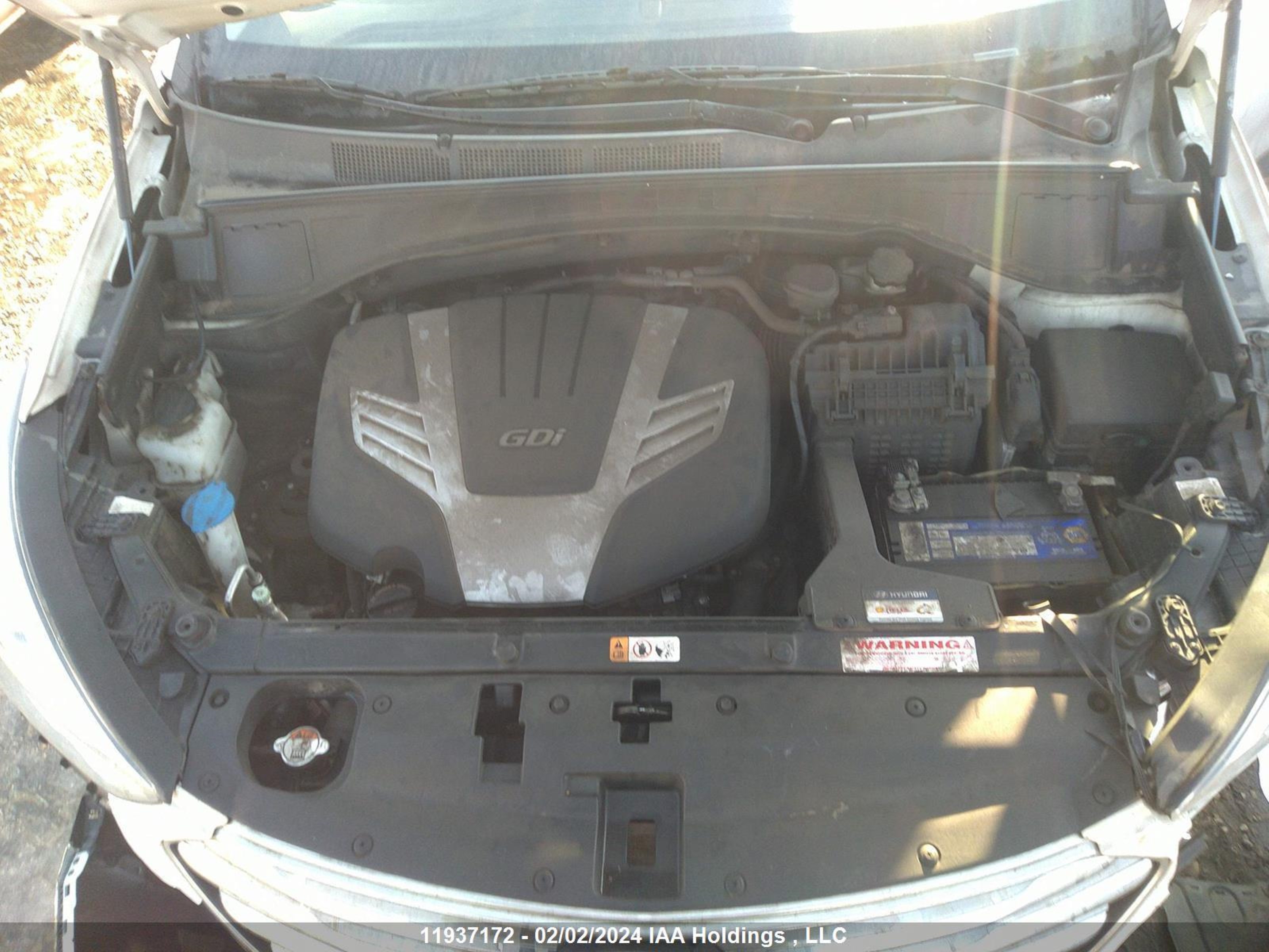 Photo 9 VIN: KM8SNDHF3DU034485 - HYUNDAI SANTA FE 