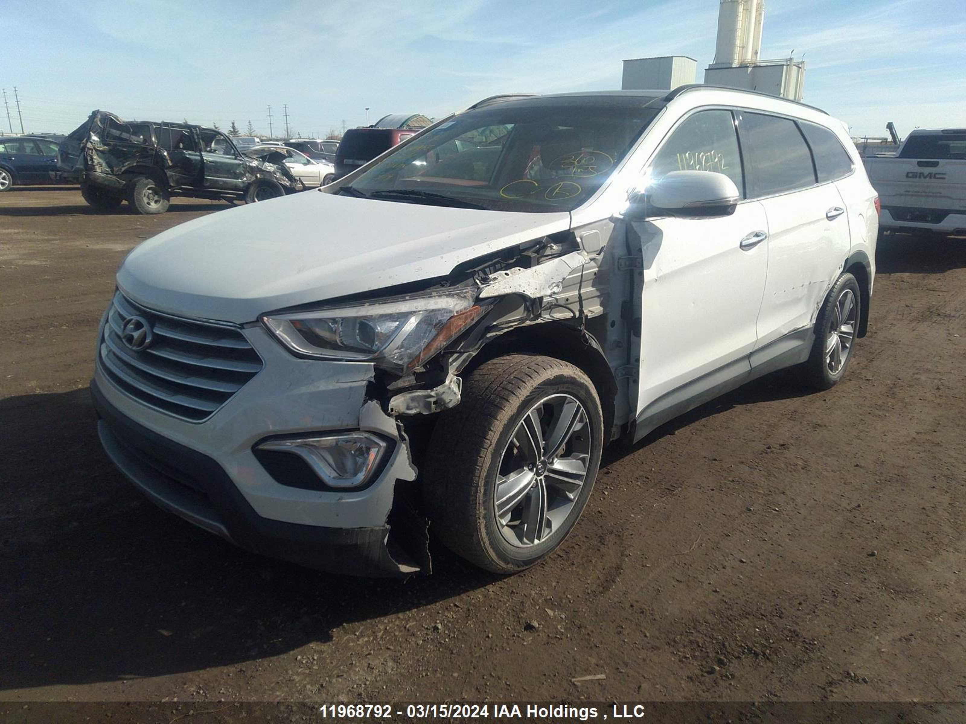 Photo 1 VIN: KM8SNDHF4FU123730 - HYUNDAI SANTA FE 