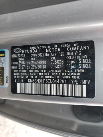 Photo 12 VIN: KM8SNDHF5EU044291 - HYUNDAI SANTA FE 