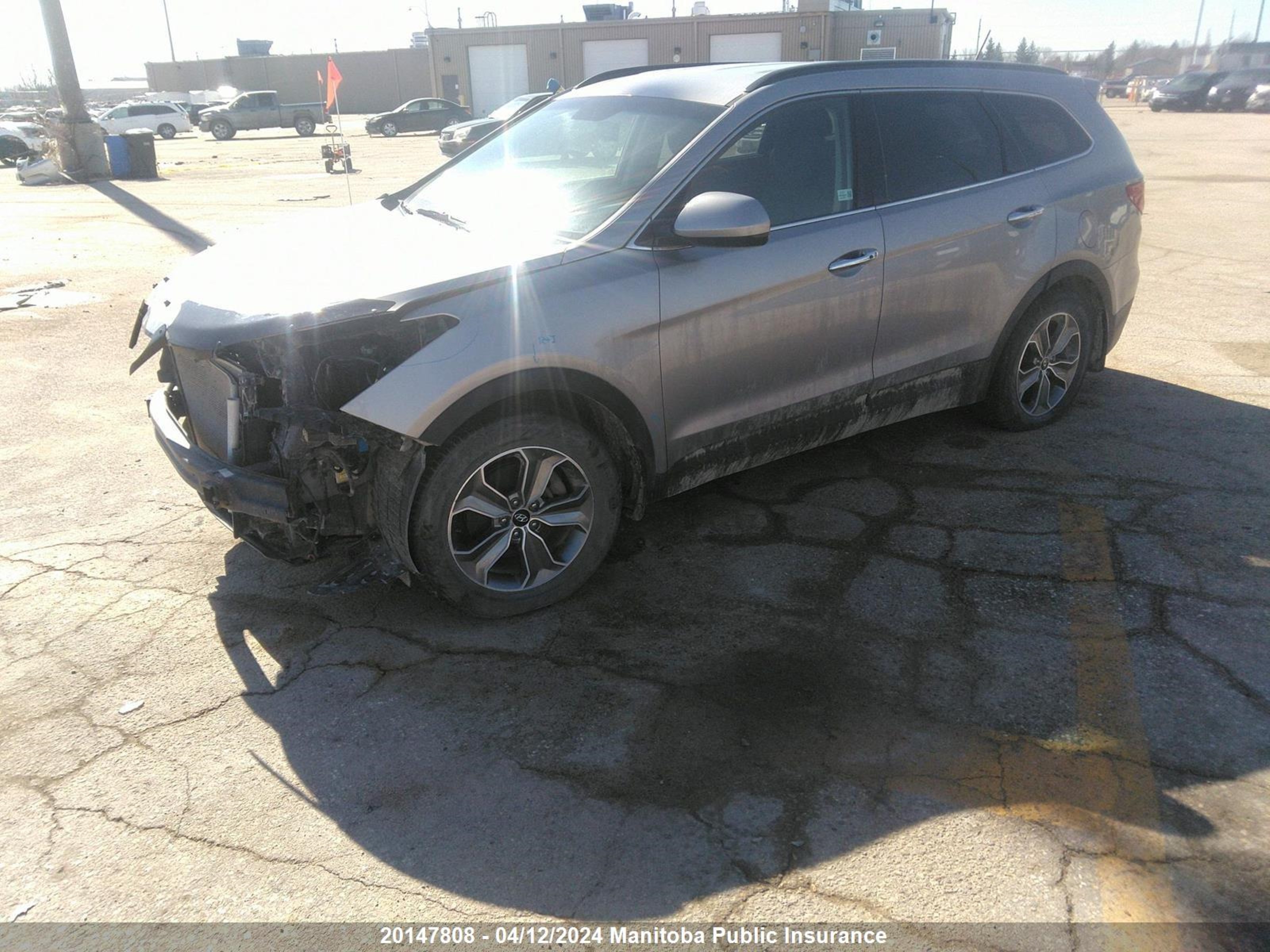 Photo 1 VIN: KM8SNDHF7GU142015 - HYUNDAI SANTA FE 