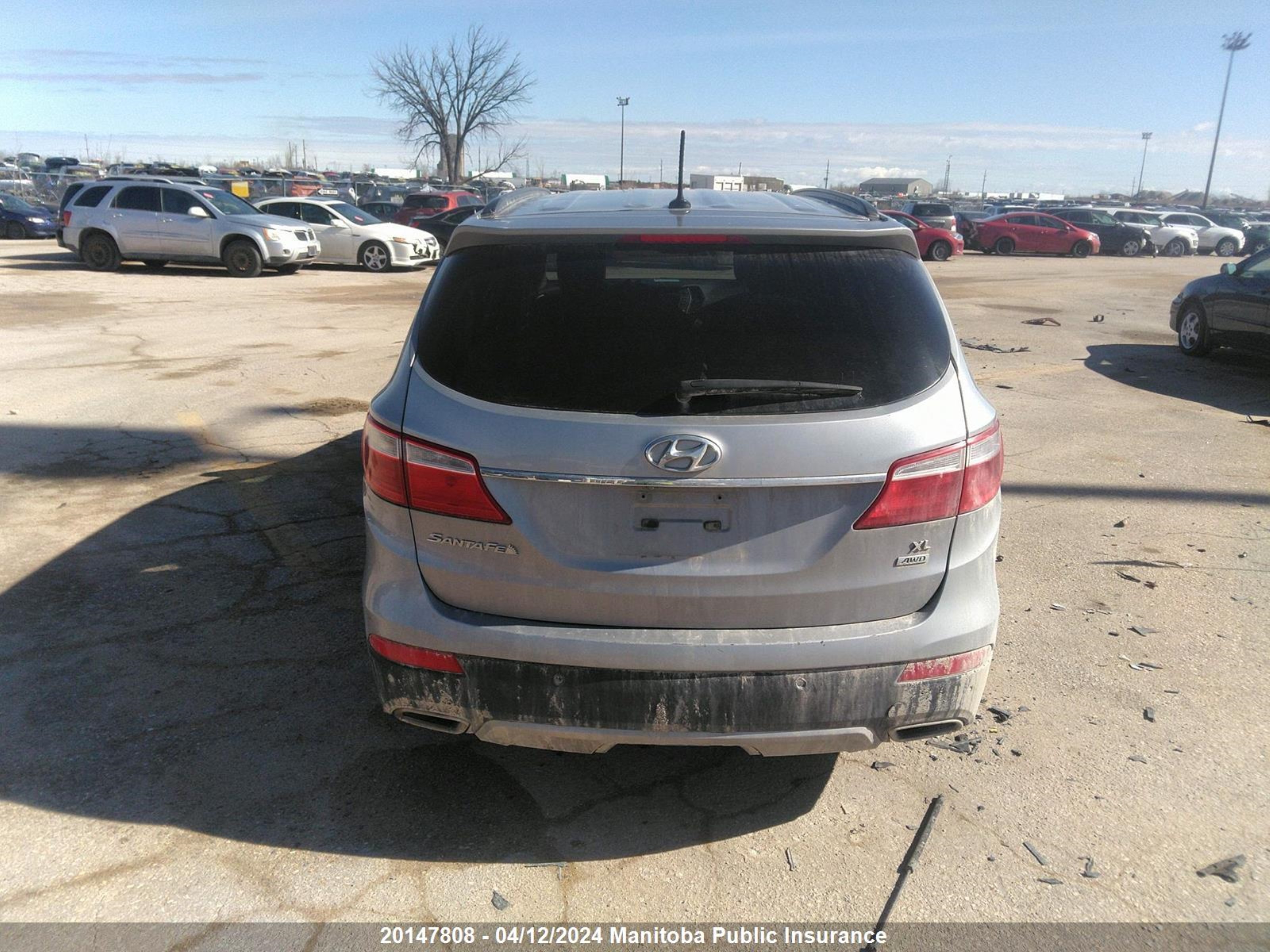 Photo 15 VIN: KM8SNDHF7GU142015 - HYUNDAI SANTA FE 