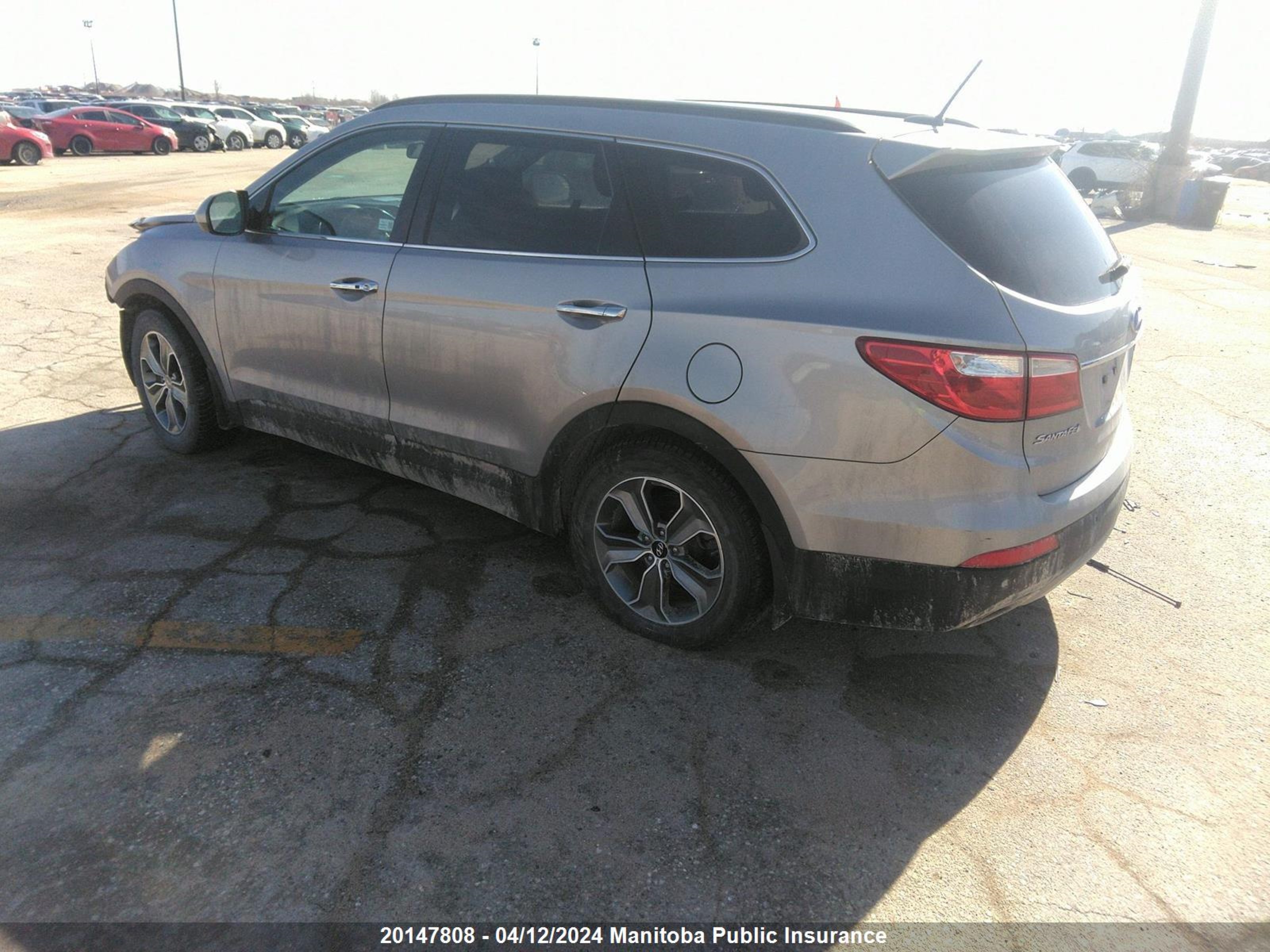 Photo 2 VIN: KM8SNDHF7GU142015 - HYUNDAI SANTA FE 