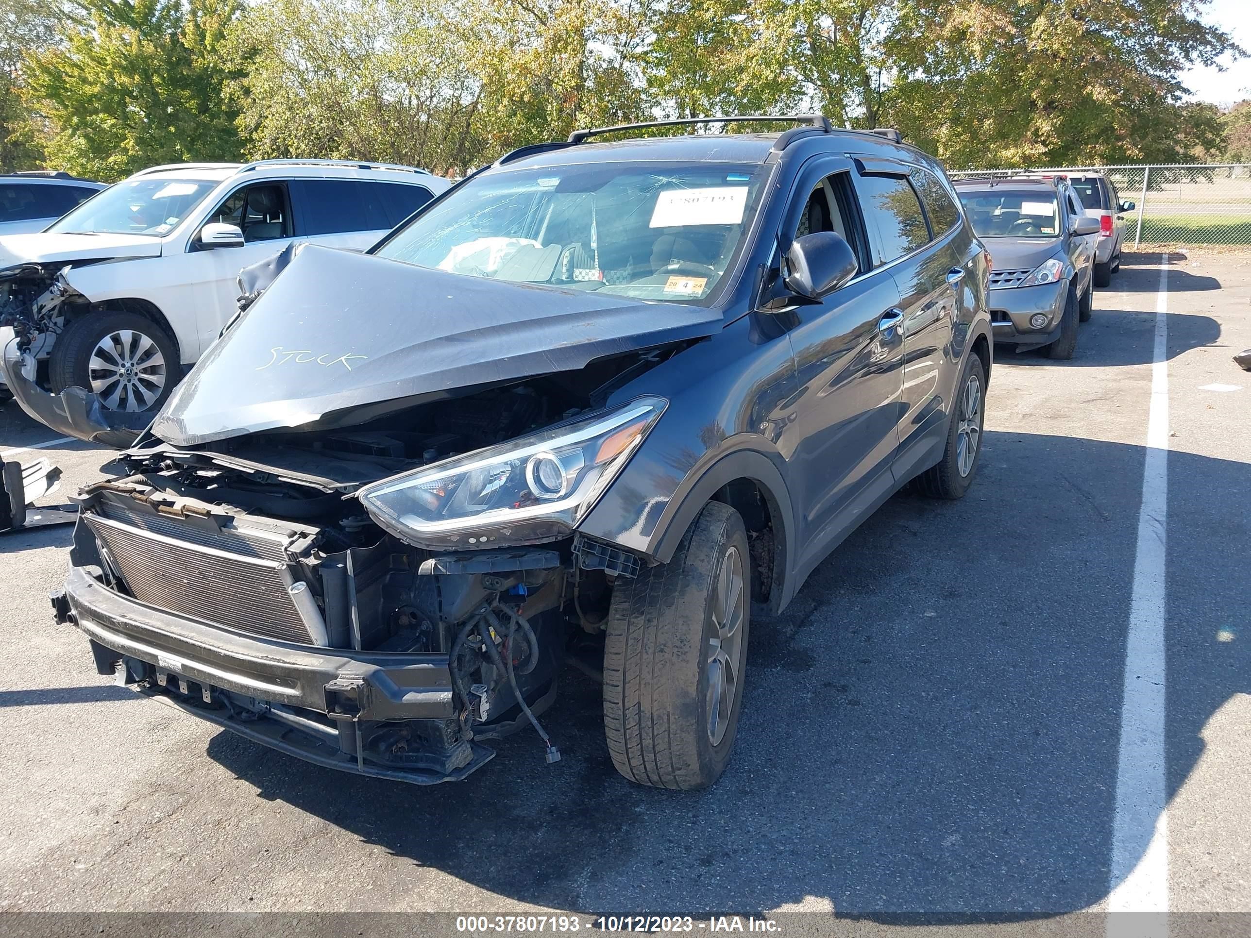 Photo 1 VIN: KM8SNDHF8HU175008 - HYUNDAI SANTA FE 