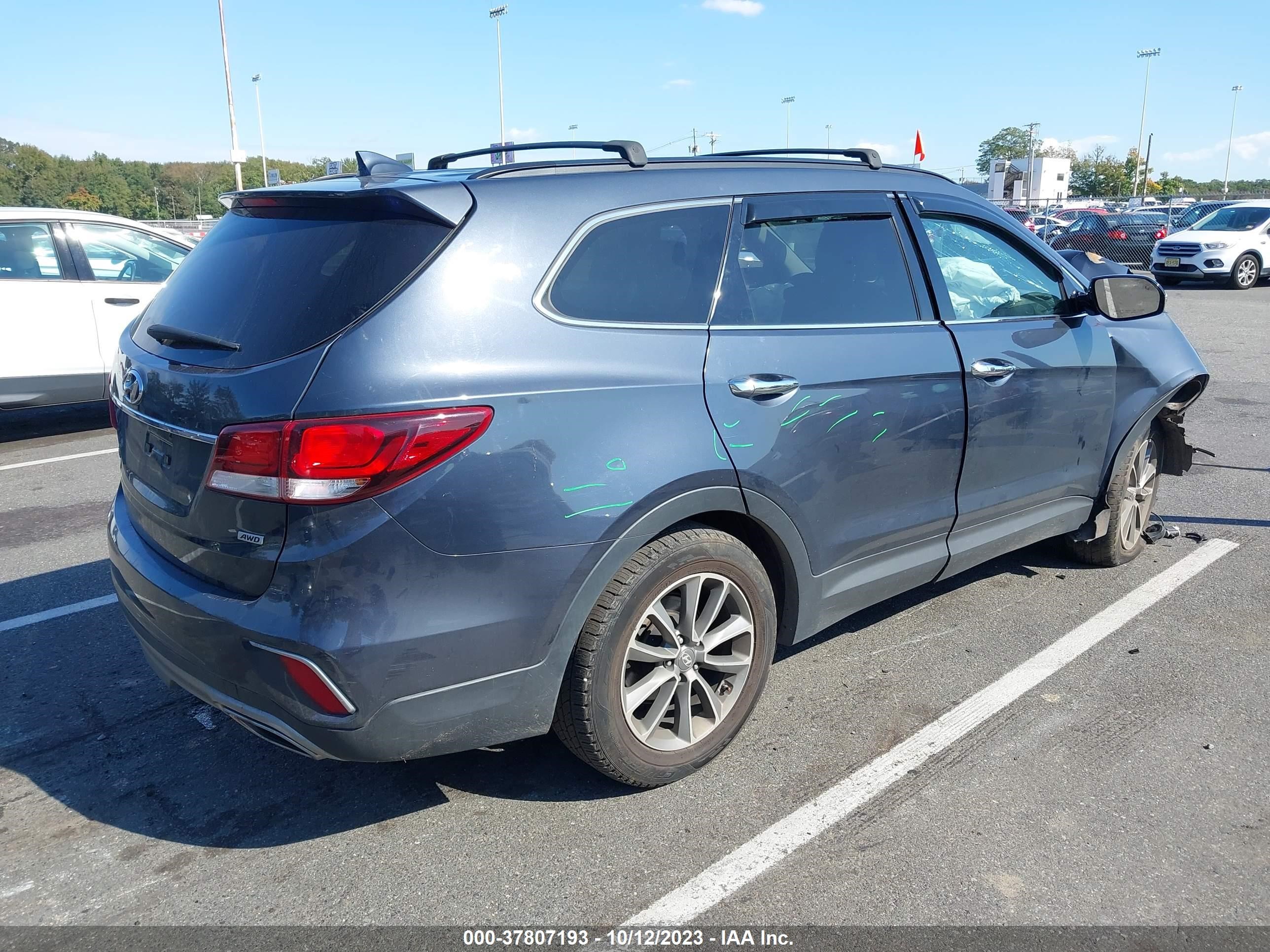 Photo 3 VIN: KM8SNDHF8HU175008 - HYUNDAI SANTA FE 