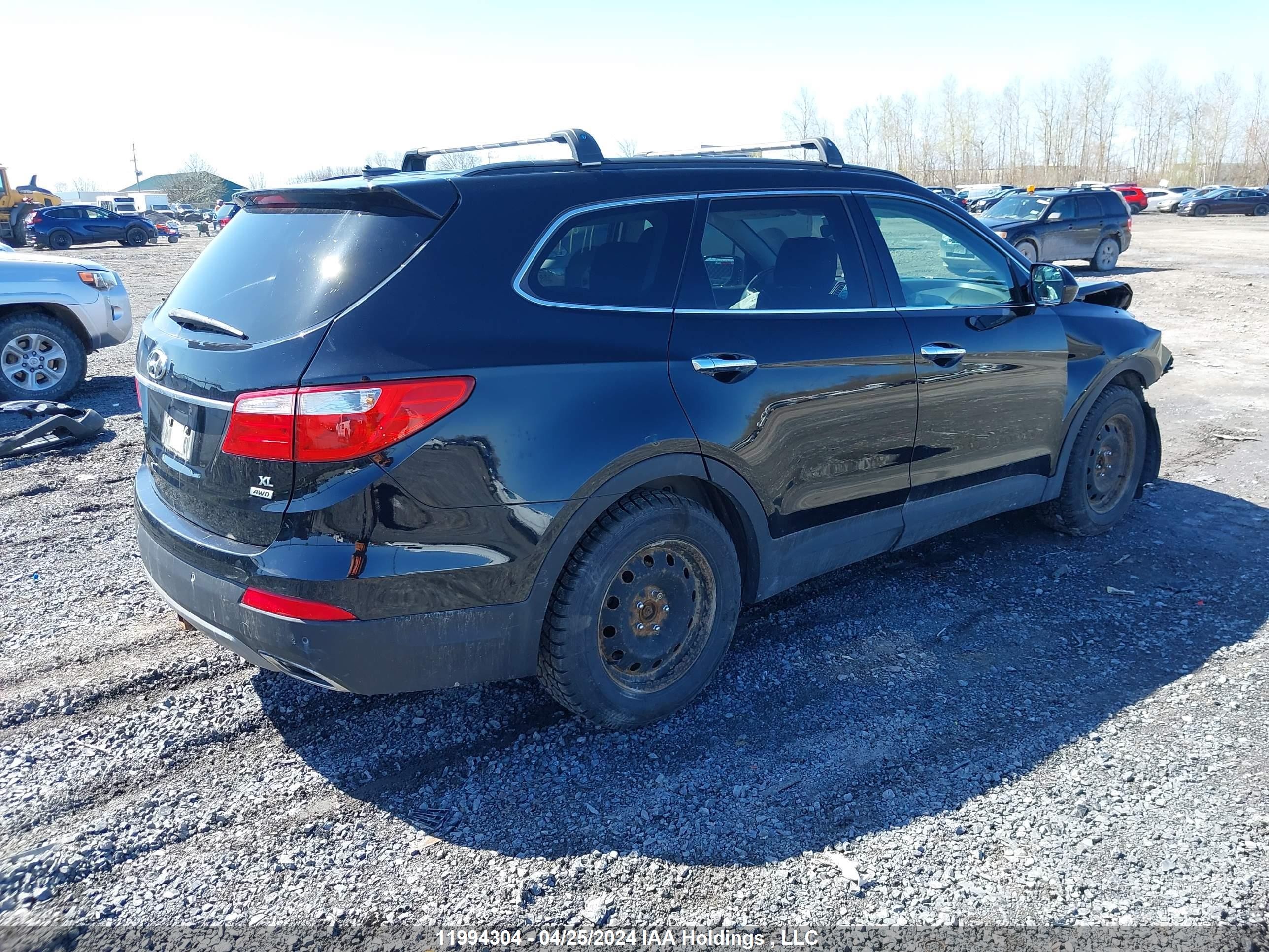 Photo 3 VIN: KM8SNDHF9EU047601 - HYUNDAI SANTA FE 