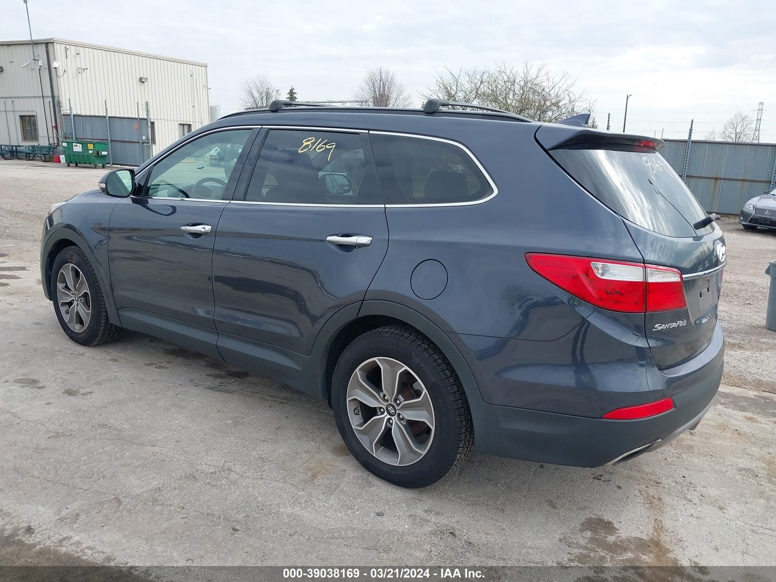 Photo 2 VIN: KM8SNDHFXDU015397 - HYUNDAI SANTA FE 