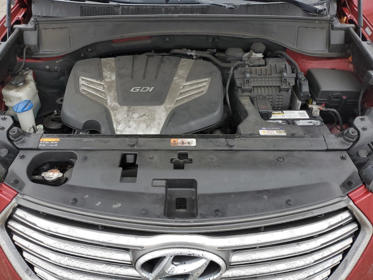 Photo 10 VIN: KM8SR4HF4HU211877 - HYUNDAI SANTA FE 