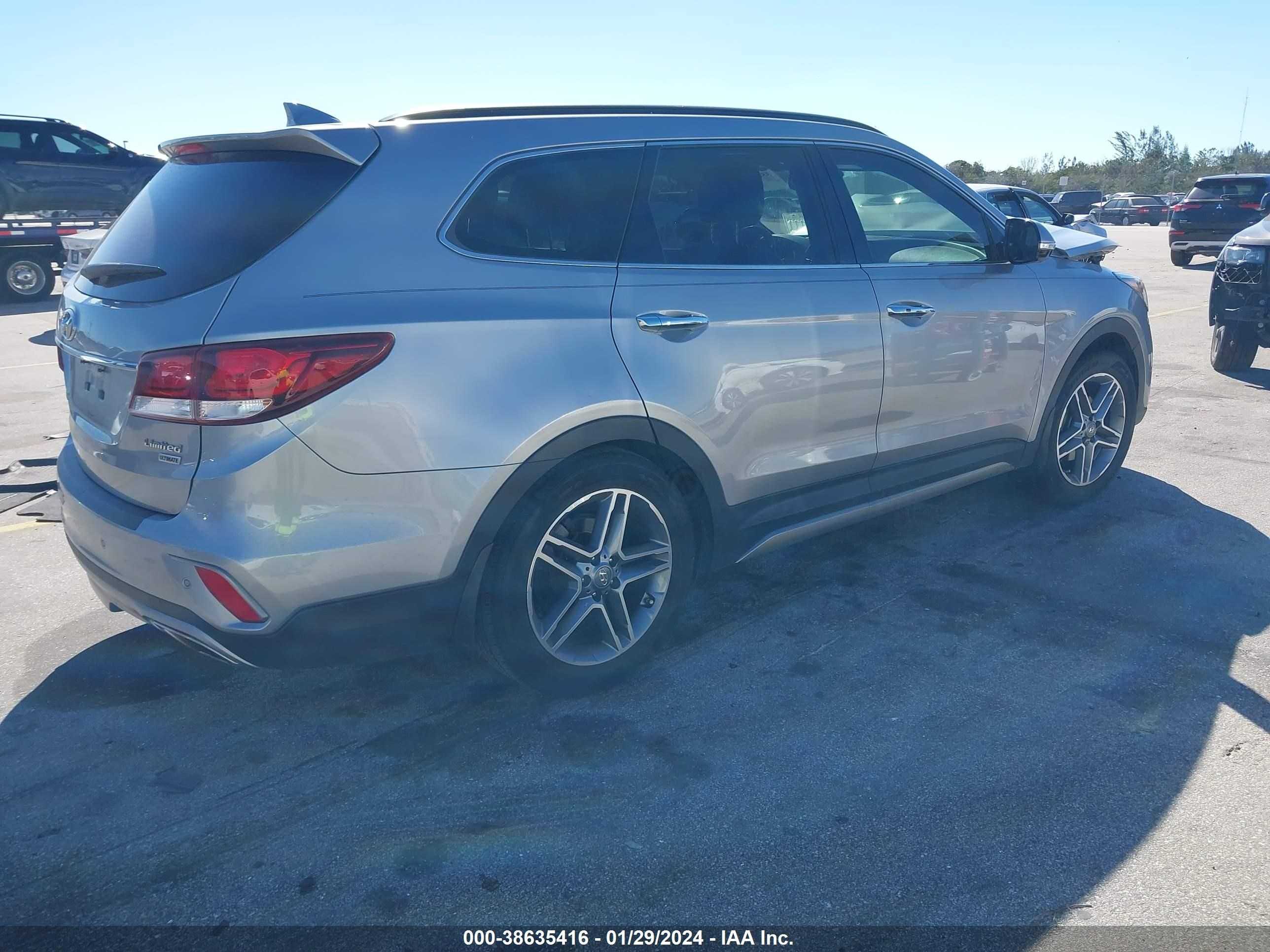 Photo 3 VIN: KM8SR4HF6HU244816 - HYUNDAI SANTA FE 