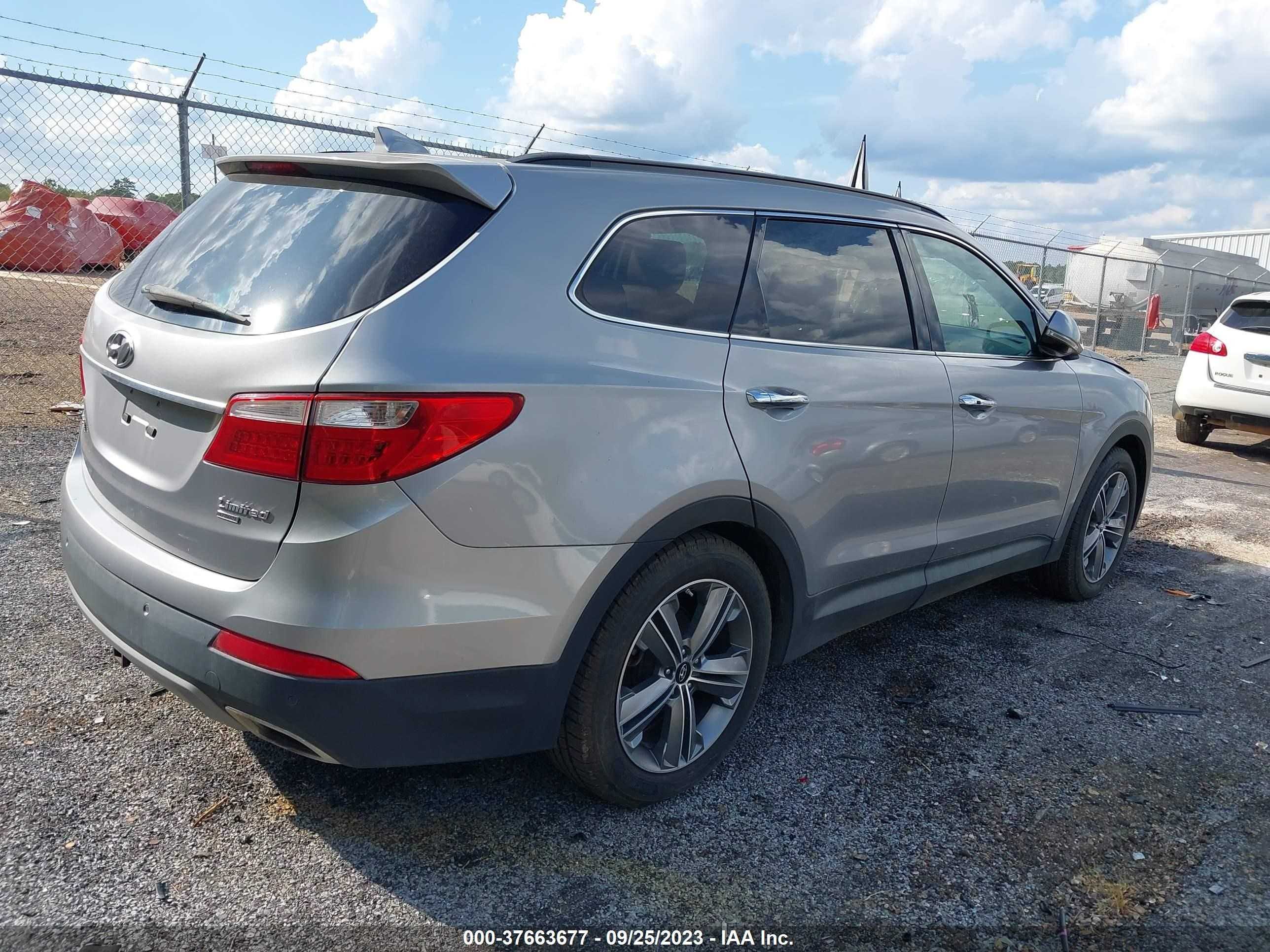 Photo 3 VIN: KM8SR4HF8EU077032 - HYUNDAI SANTA FE 