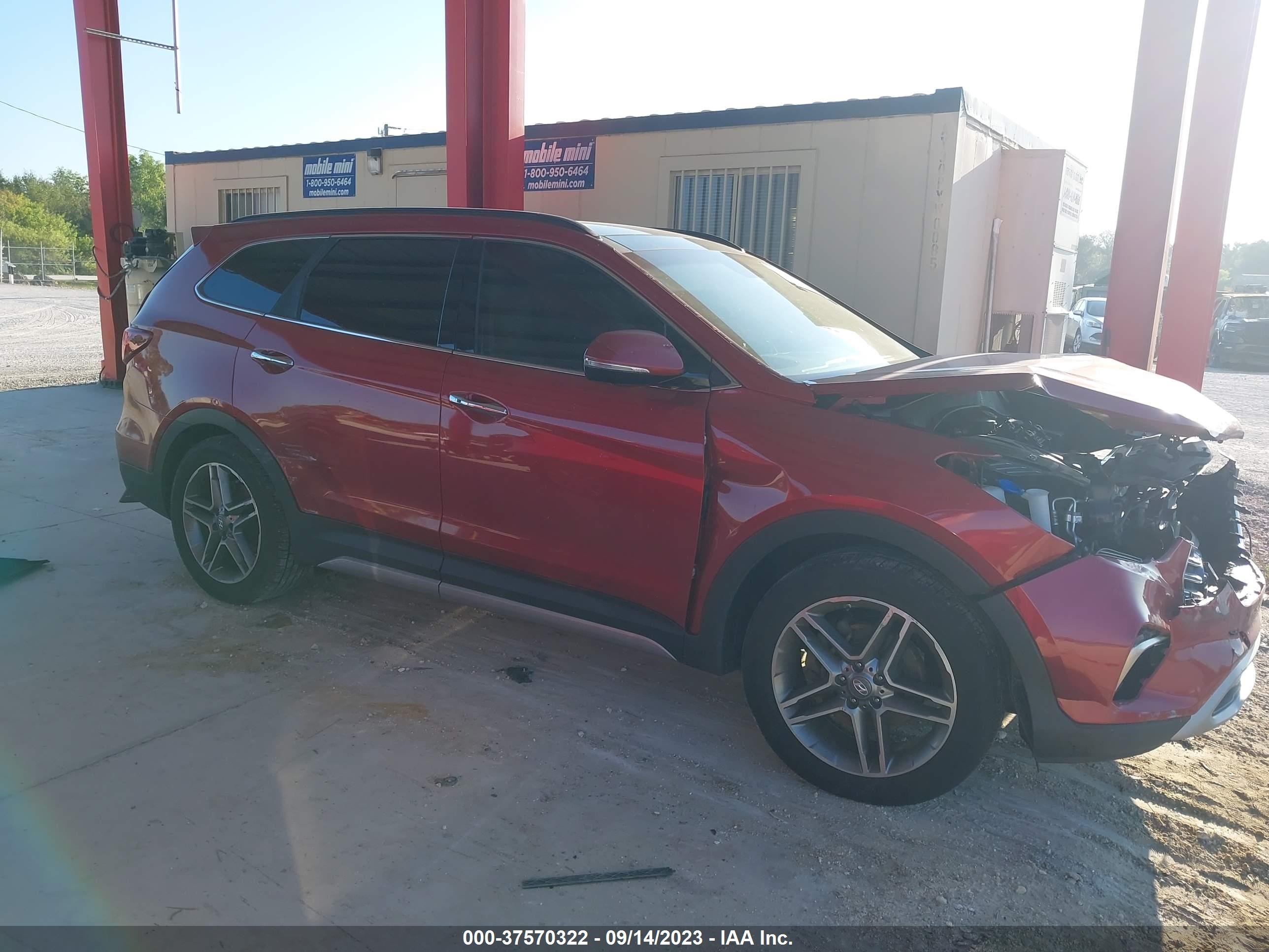 Photo 12 VIN: KM8SR4HF8HU178298 - HYUNDAI SANTA FE 