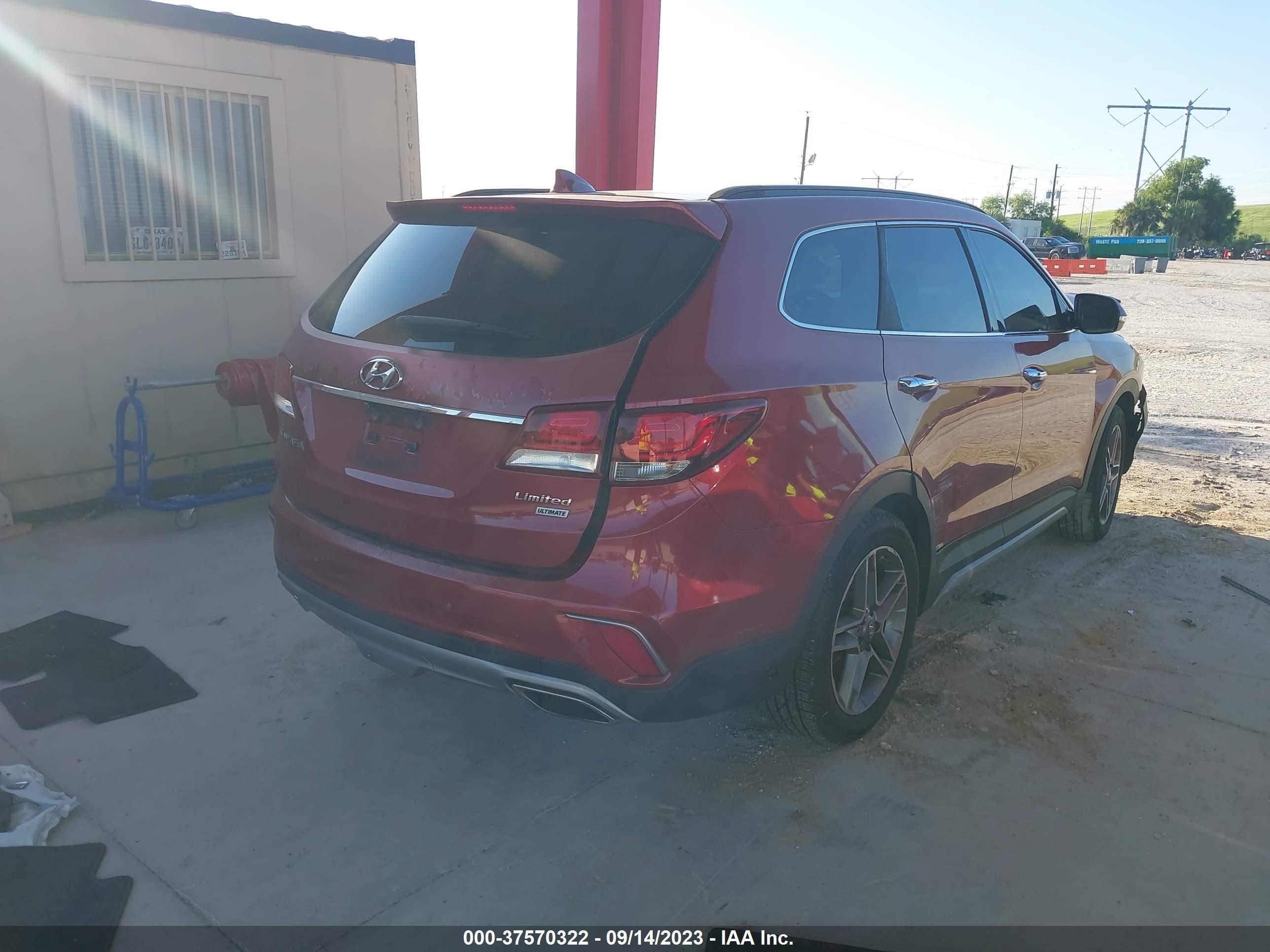 Photo 3 VIN: KM8SR4HF8HU178298 - HYUNDAI SANTA FE 