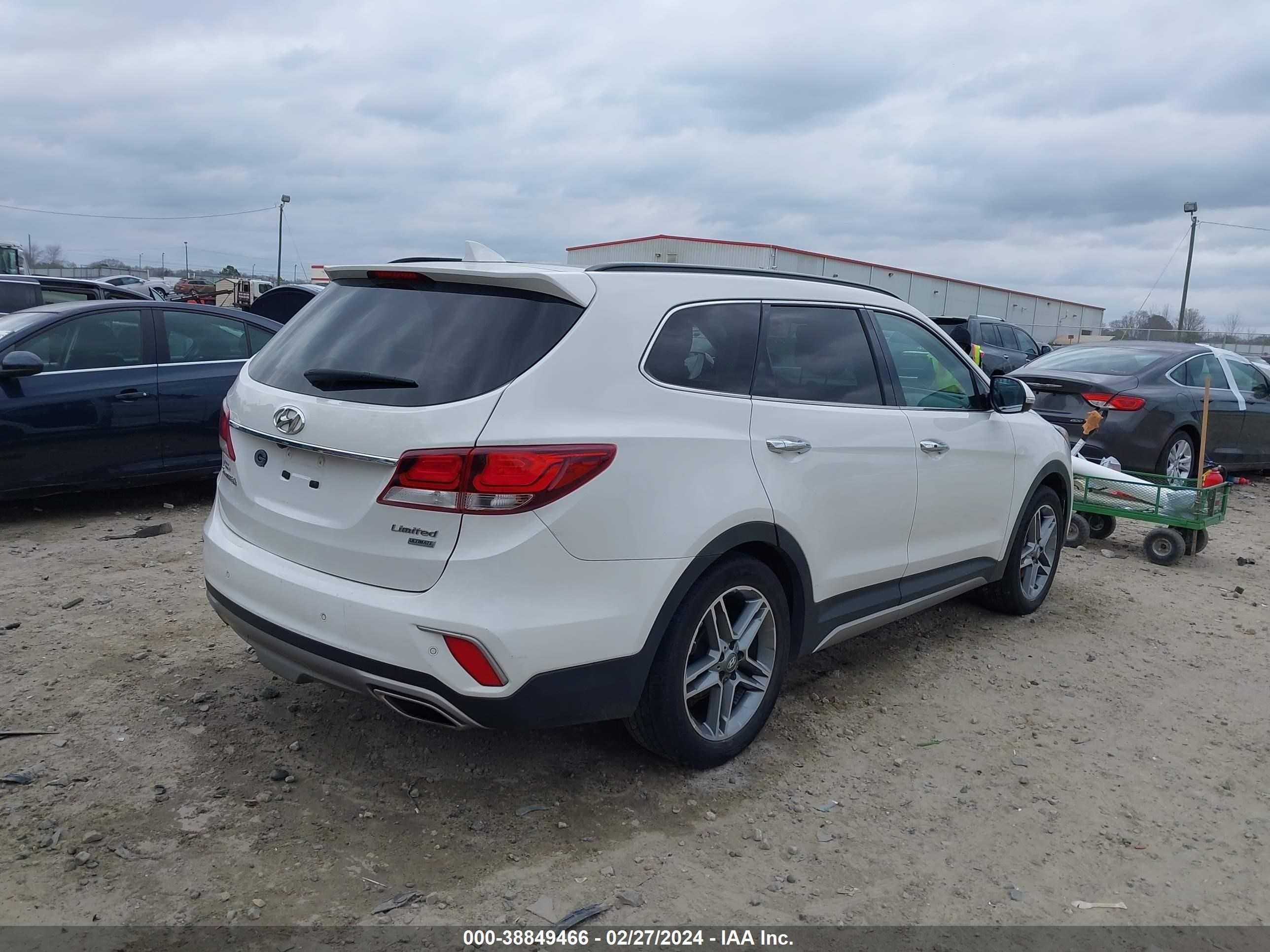 Photo 3 VIN: KM8SR4HF9JU280358 - HYUNDAI SANTA FE 