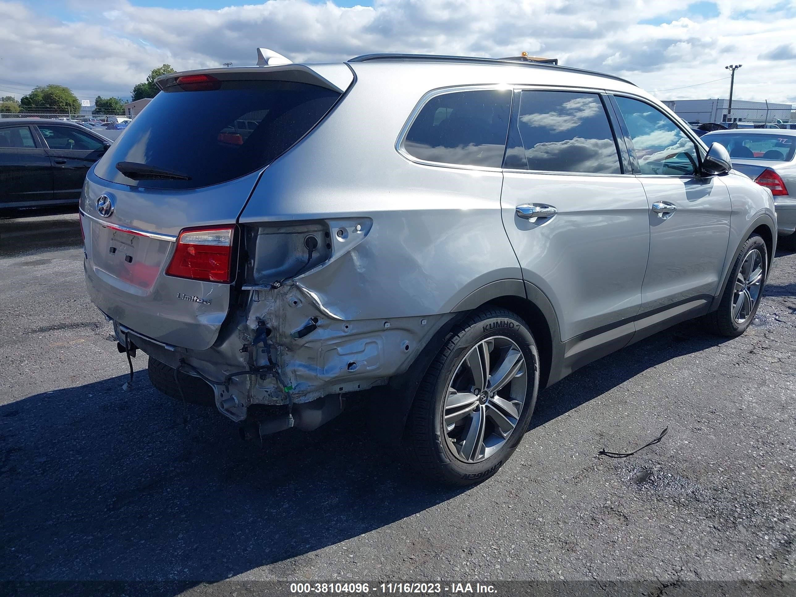 Photo 3 VIN: KM8SR4HFXEU066923 - HYUNDAI SANTA FE 