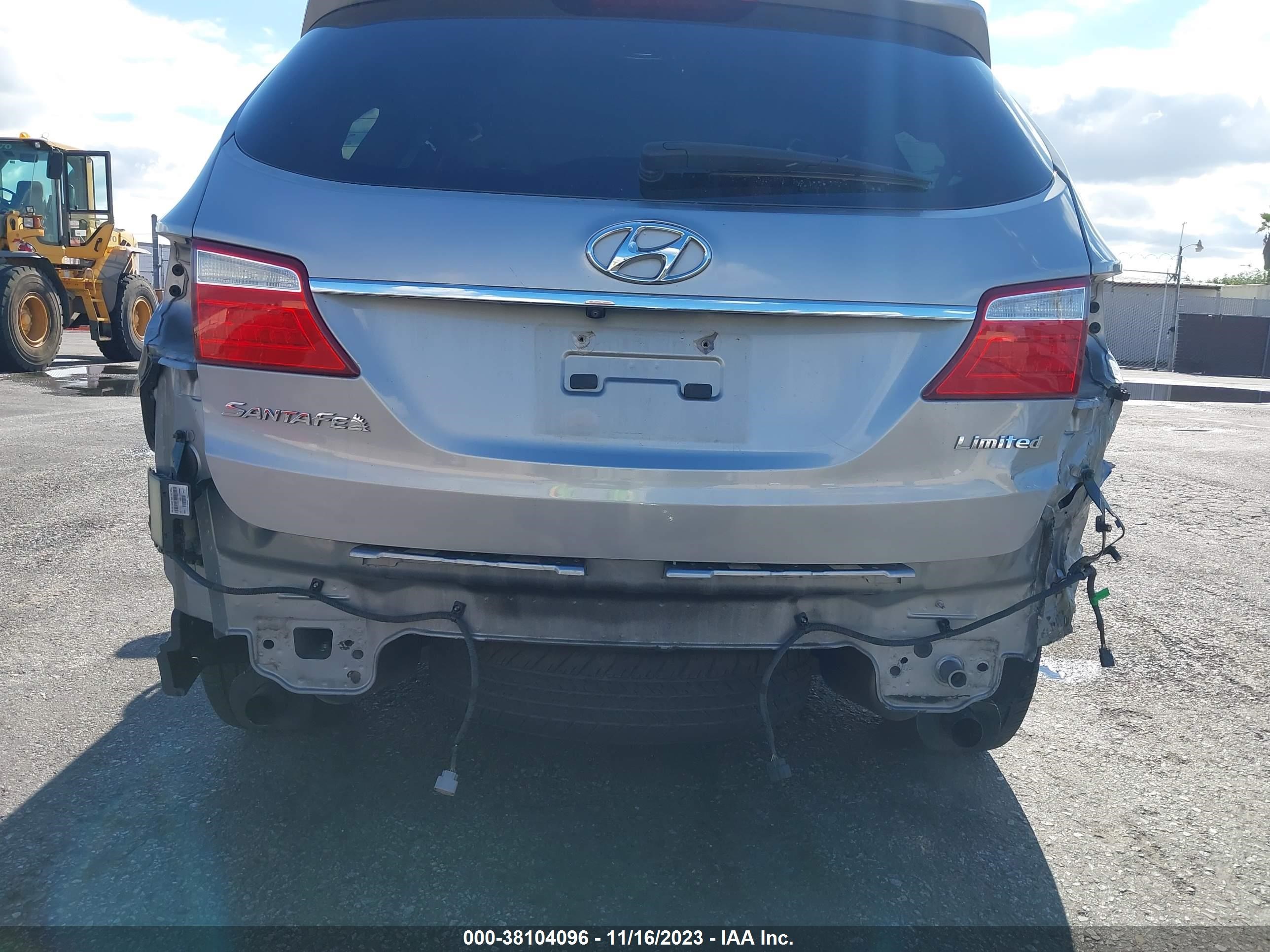 Photo 5 VIN: KM8SR4HFXEU066923 - HYUNDAI SANTA FE 