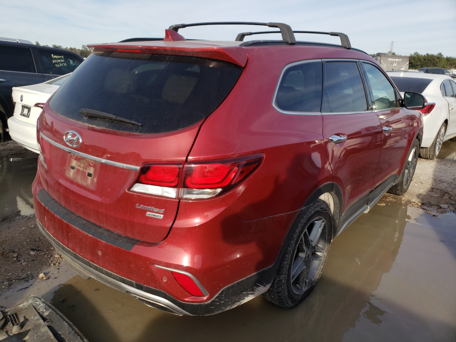 Photo 3 VIN: KM8SR4HFXHU179985 - HYUNDAI SANTA FE S 