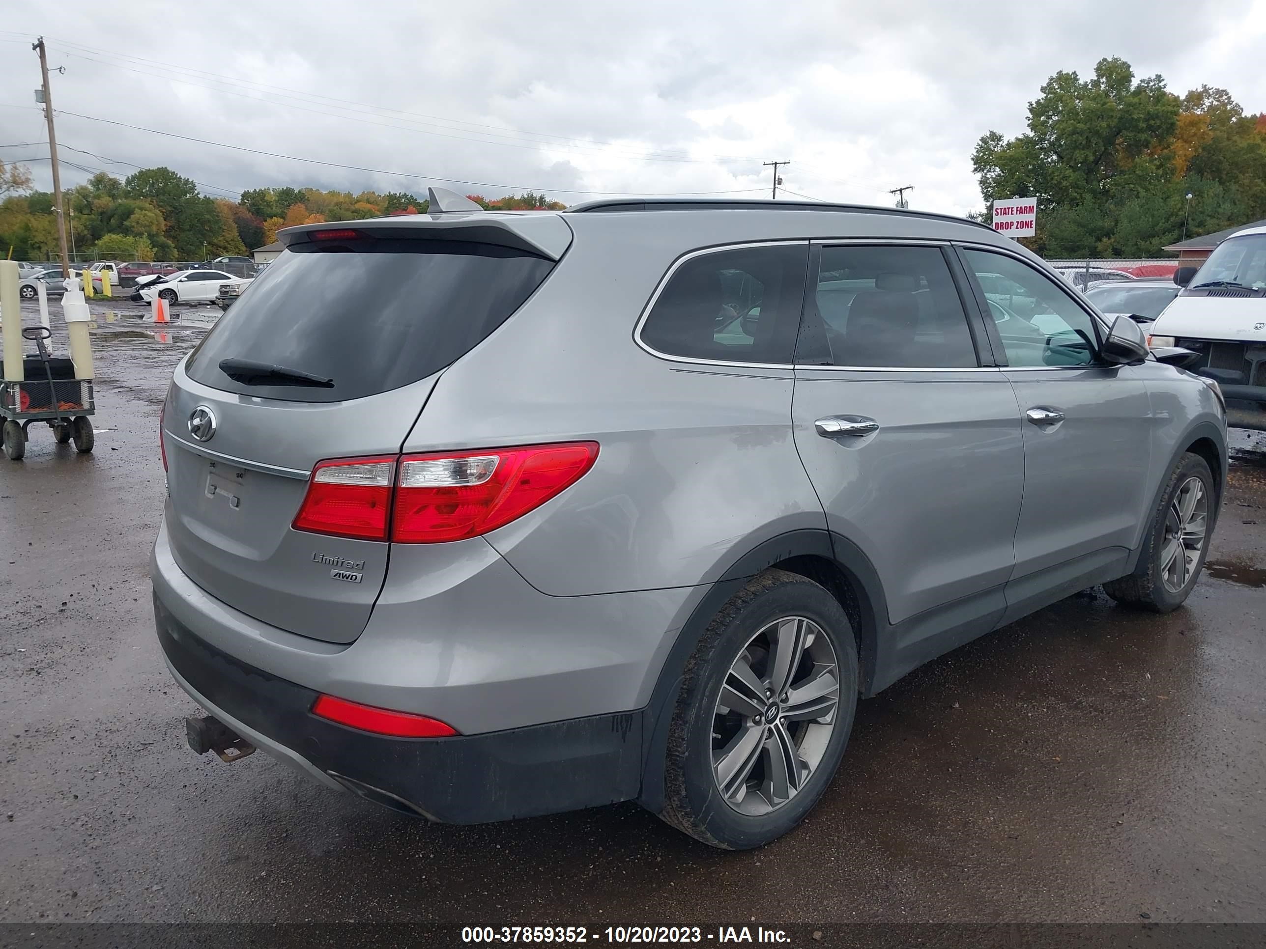 Photo 3 VIN: KM8SRDHF2DU002342 - HYUNDAI SANTA FE 