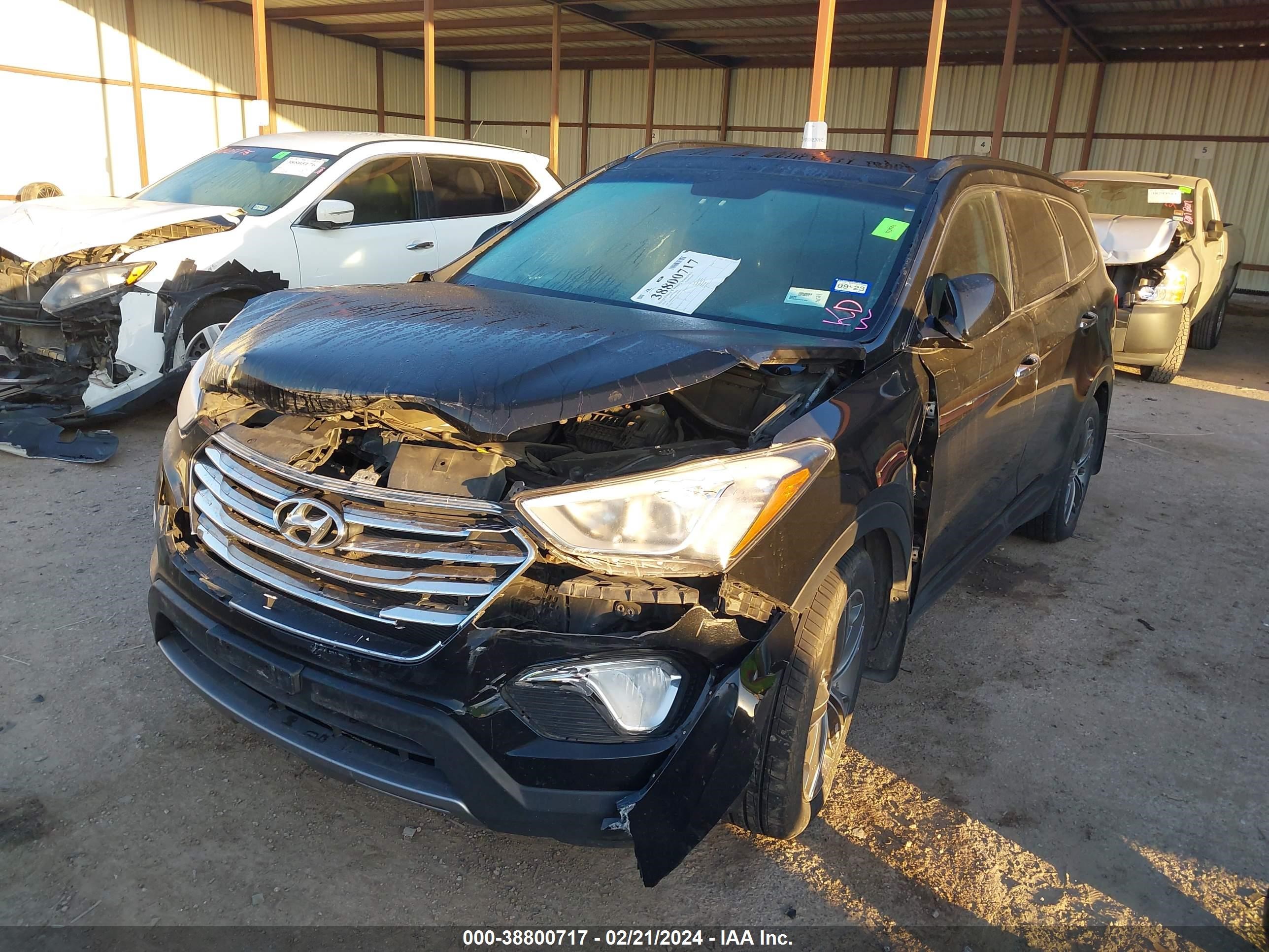 Photo 1 VIN: KM8SRDHF4EU061894 - HYUNDAI SANTA FE 