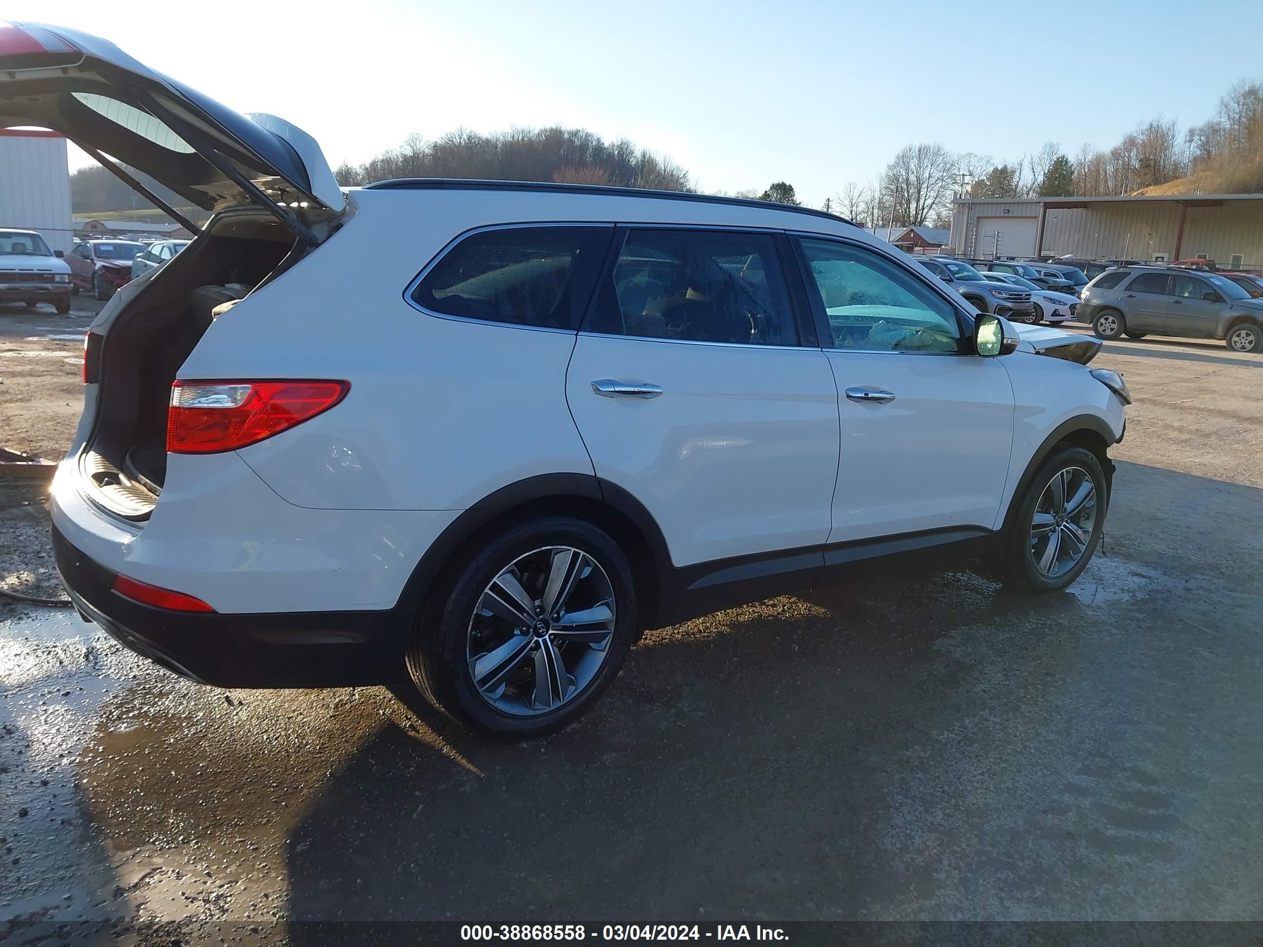 Photo 3 VIN: KM8SRDHF4GU139738 - HYUNDAI SANTA FE 