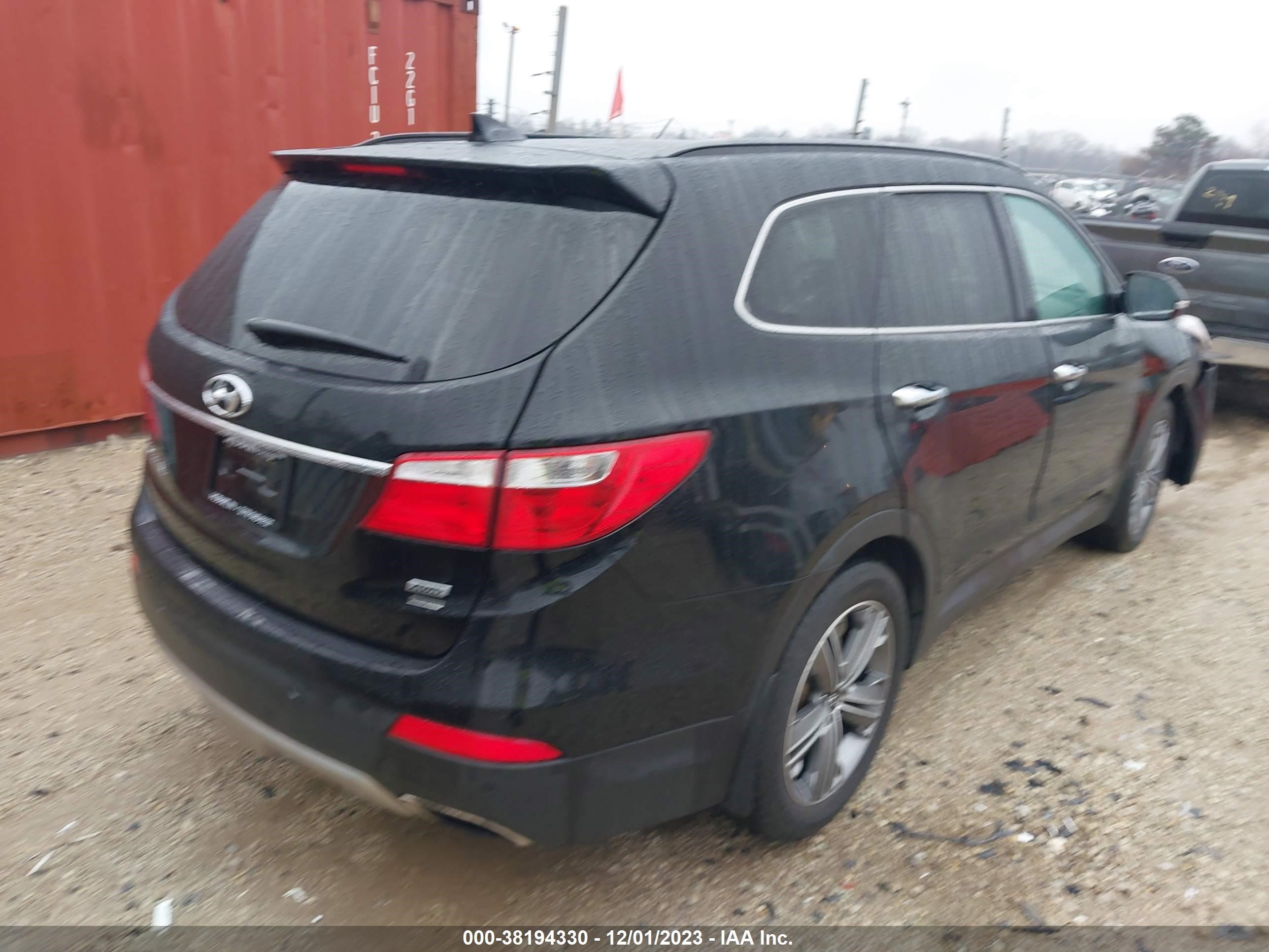 Photo 3 VIN: KM8SRDHF6EU075442 - HYUNDAI SANTA FE 