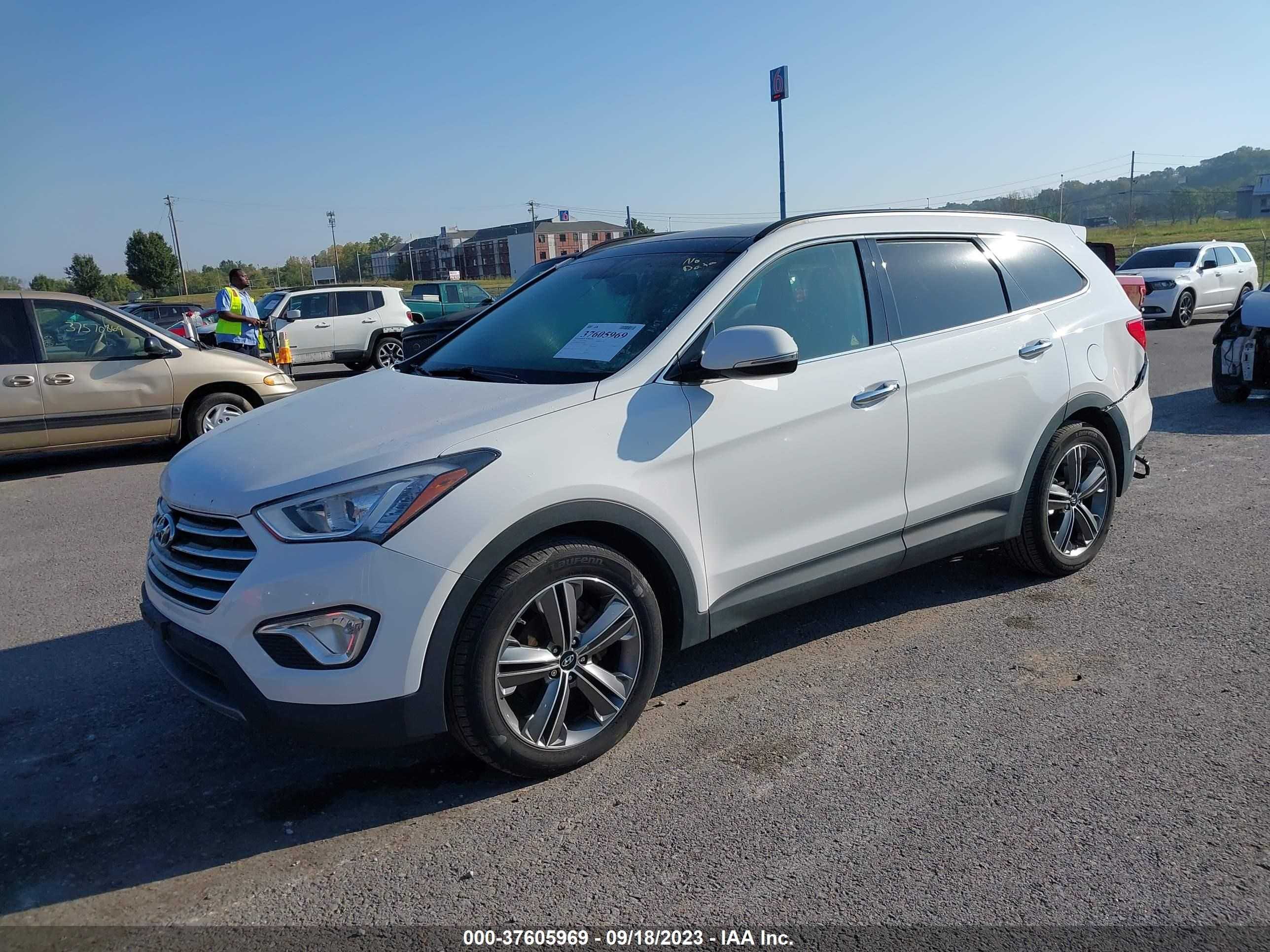 Photo 1 VIN: KM8SRDHF7DU013062 - HYUNDAI SANTA FE 