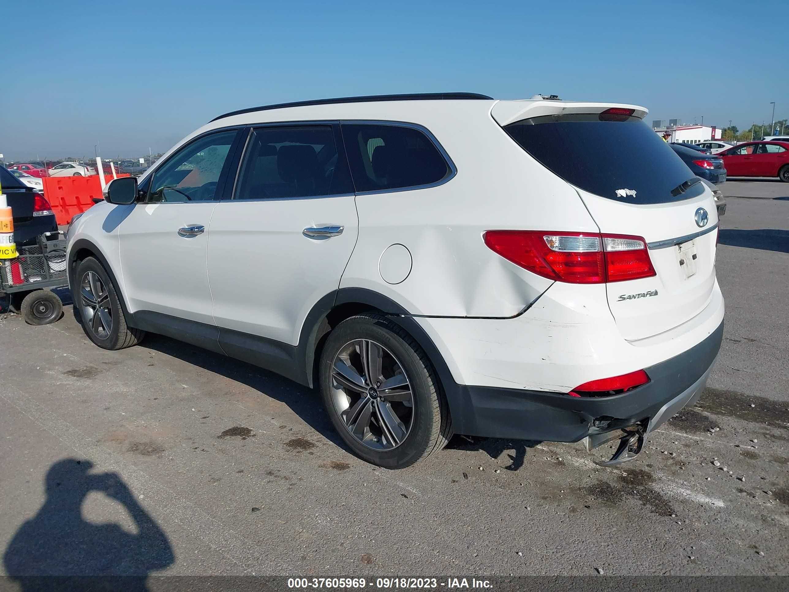 Photo 2 VIN: KM8SRDHF7DU013062 - HYUNDAI SANTA FE 