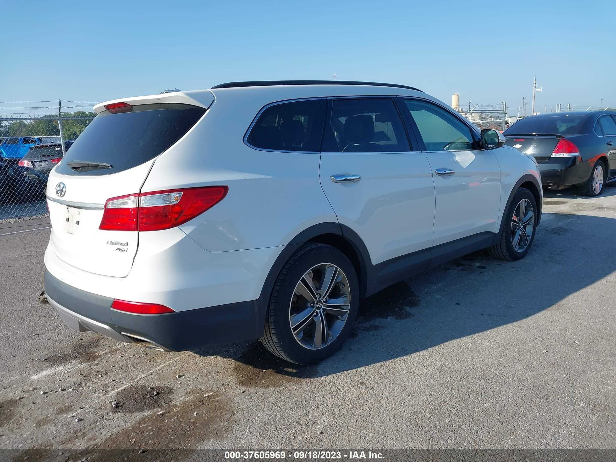 Photo 3 VIN: KM8SRDHF7DU013062 - HYUNDAI SANTA FE 