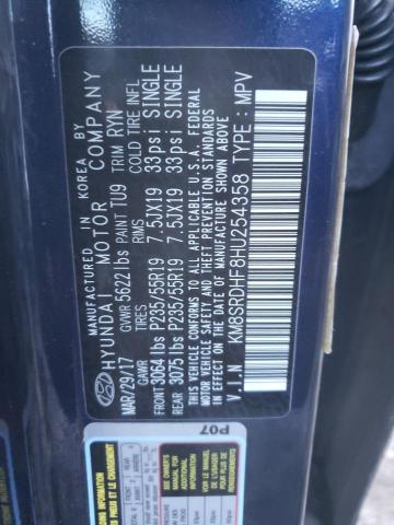 Photo 9 VIN: KM8SRDHF8HU254358 - HYUNDAI SANTA FE S 