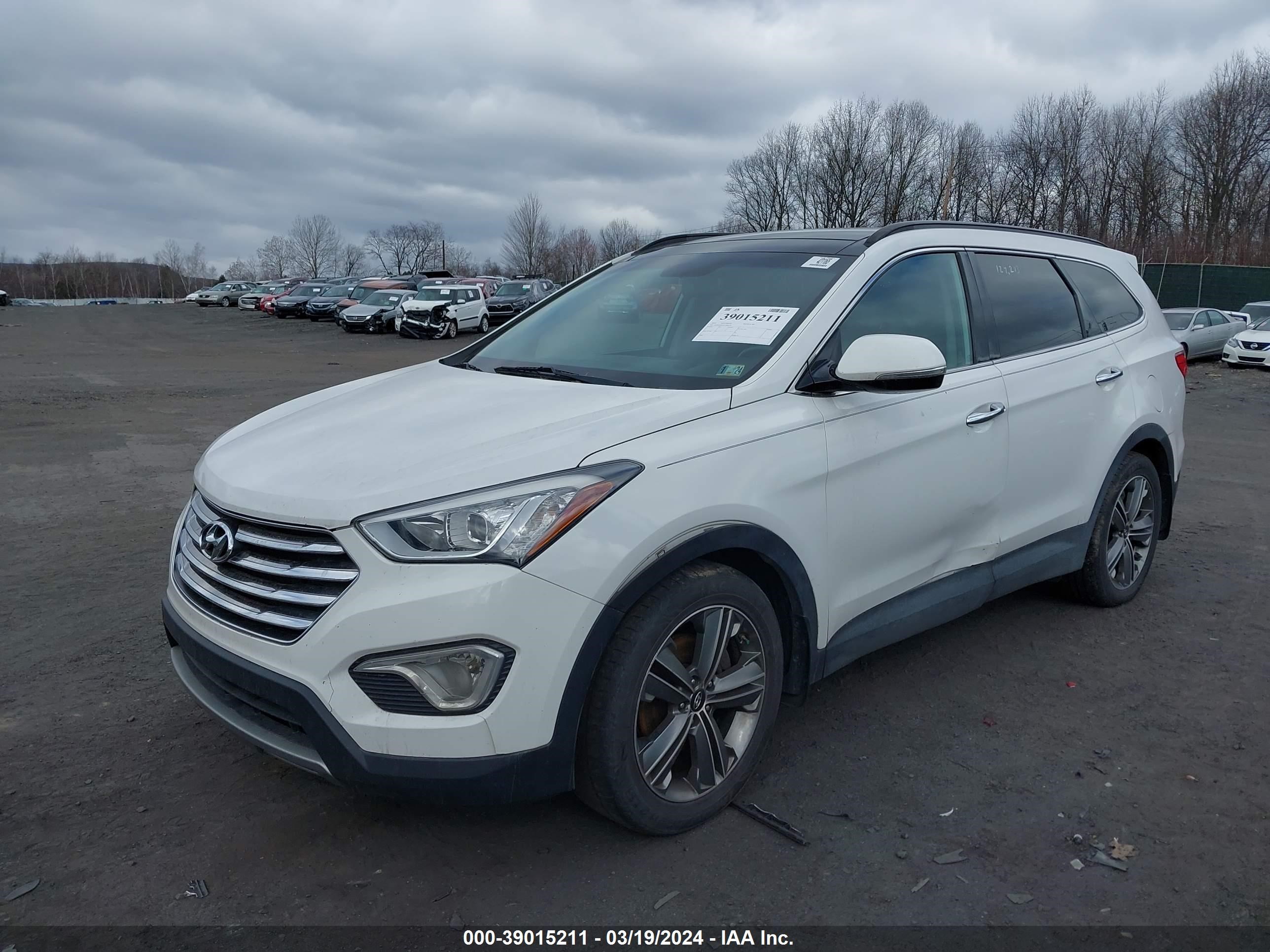 Photo 1 VIN: KM8SRDHFXEU086539 - HYUNDAI SANTA FE 