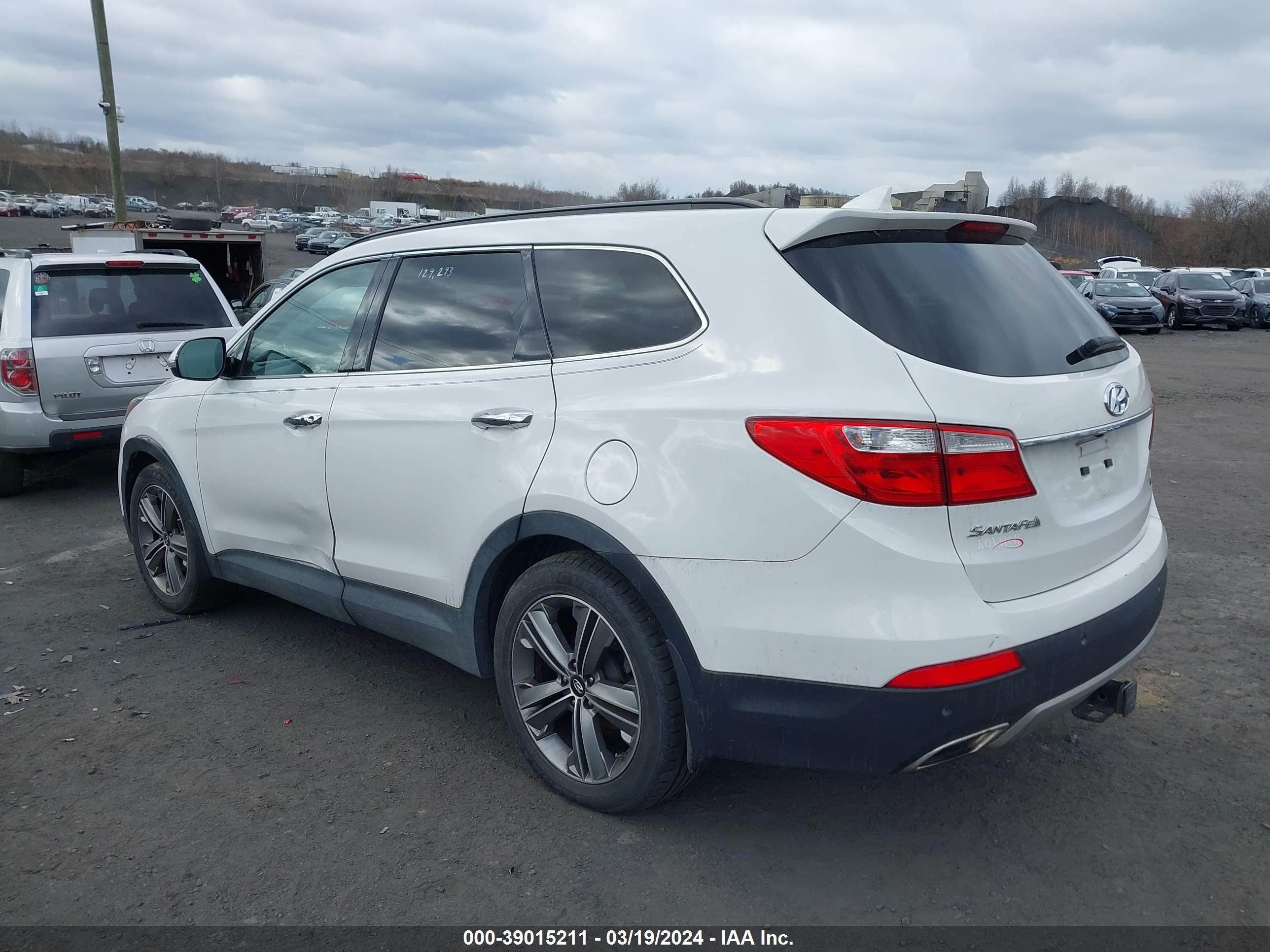 Photo 2 VIN: KM8SRDHFXEU086539 - HYUNDAI SANTA FE 