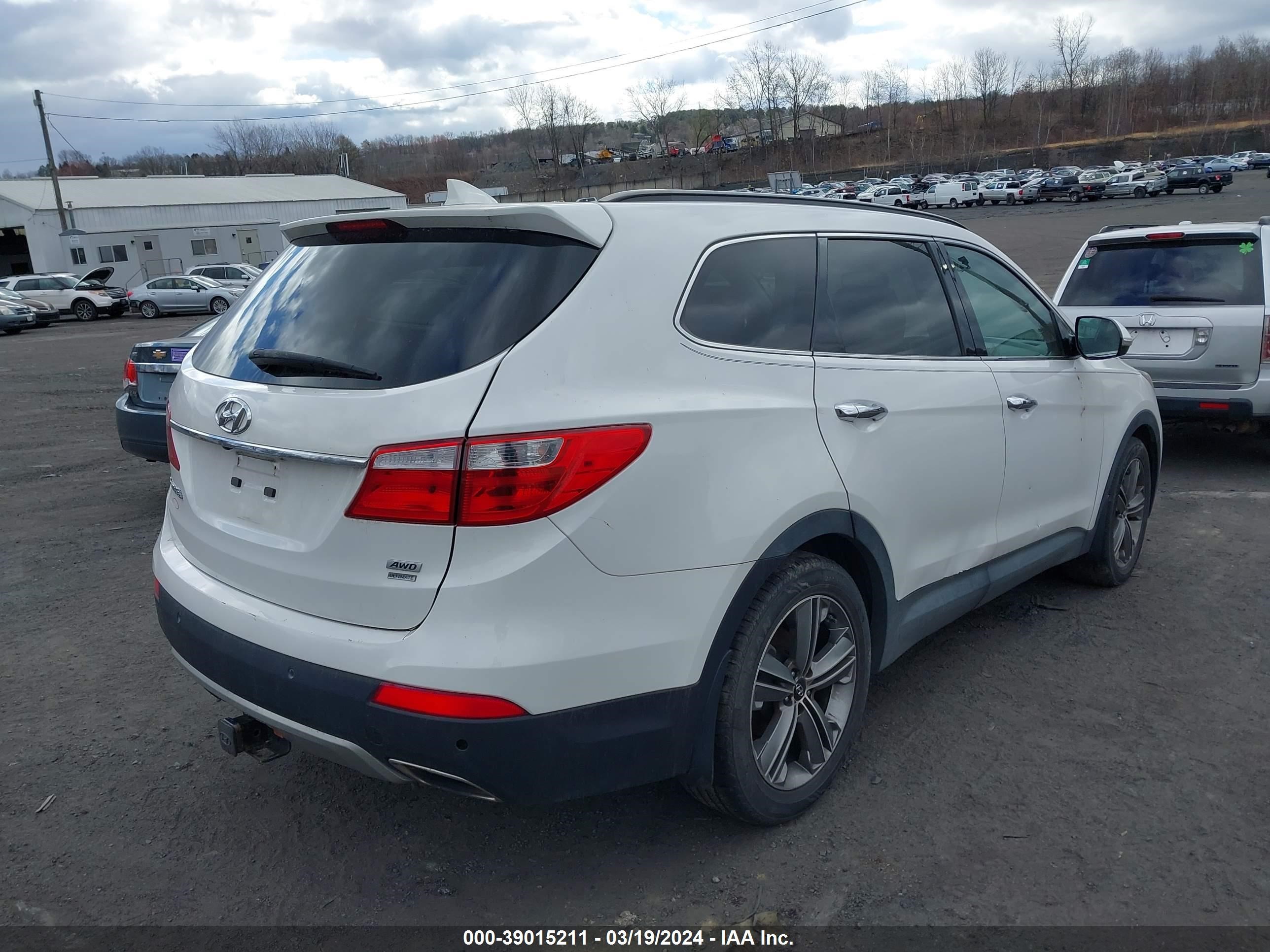 Photo 3 VIN: KM8SRDHFXEU086539 - HYUNDAI SANTA FE 