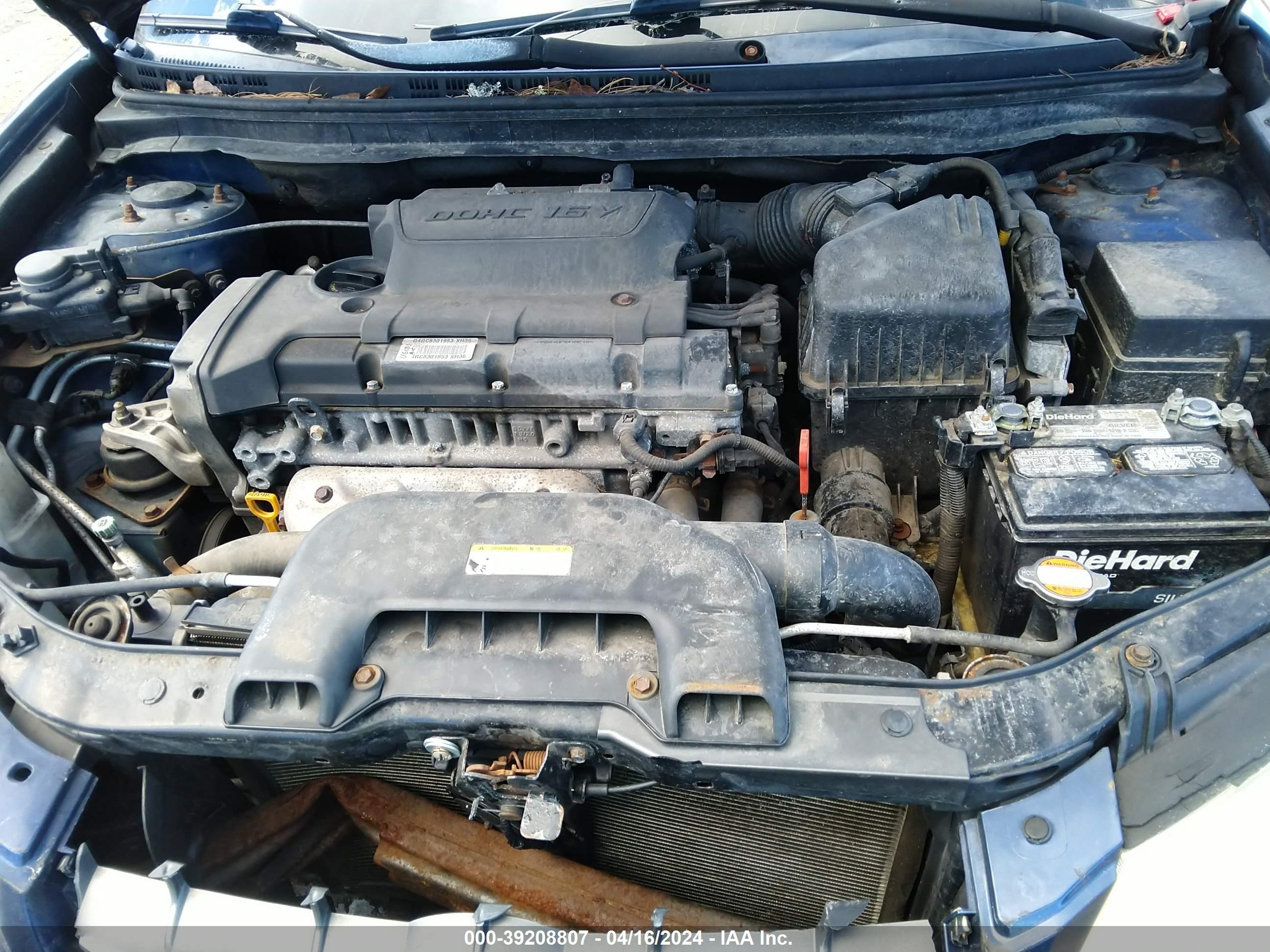 Photo 9 VIN: KMEDU46D38U565818 - HYUNDAI ELANTRA 