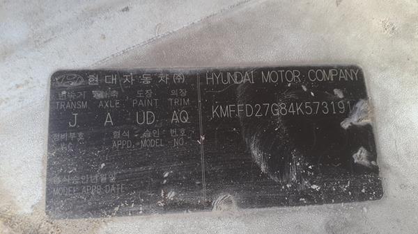 Photo 2 VIN: KMFFD27G84K573191 - HYUNDAI H100 