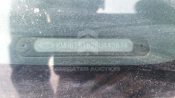 Photo 1 VIN: KMHBT51B26U443874 - HYUNDAI GETZ 