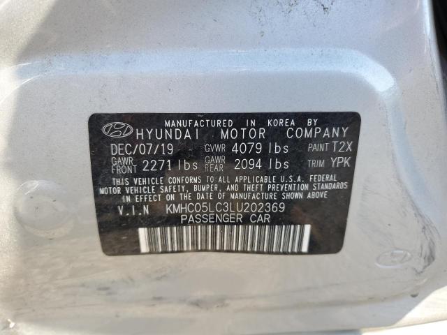 Photo 11 VIN: KMHC05LC3LU202369 - HYUNDAI IONIQ LIMI 