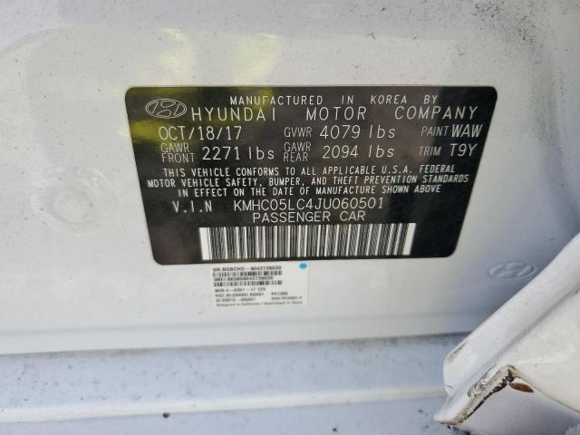 Photo 11 VIN: KMHC05LC4JU060501 - HYUNDAI IONIQ 