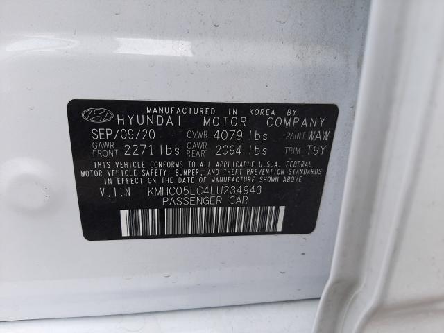 Photo 9 VIN: KMHC05LC4LU234943 - HYUNDAI IONIQ LIMI 