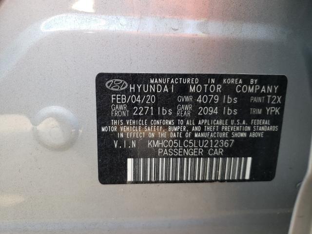 Photo 9 VIN: KMHC05LC5LU212367 - HYUNDAI IONIQ LIMI 