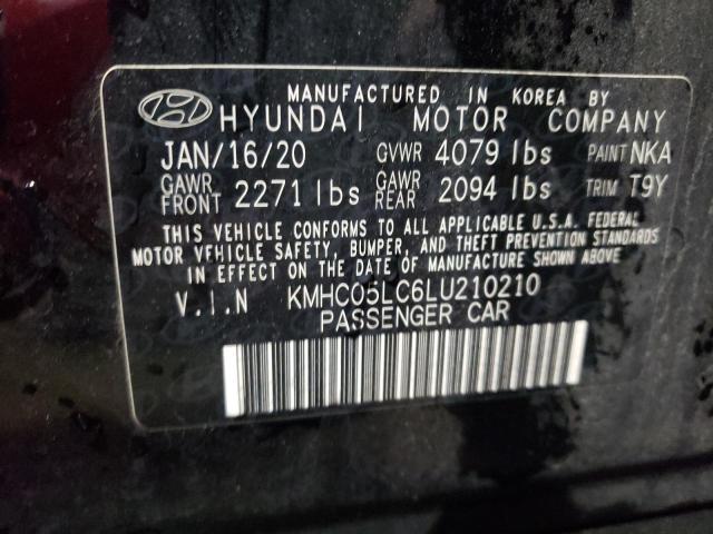 Photo 9 VIN: KMHC05LC6LU210210 - HYUNDAI IONIQ LIMI 