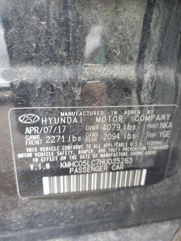 Photo 12 VIN: KMHC05LC7HU035263 - HYUNDAI IONIQ 