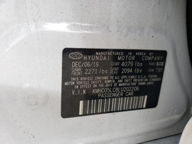 Photo 11 VIN: KMHC05LC8LU202206 - HYUNDAI IONIQ 