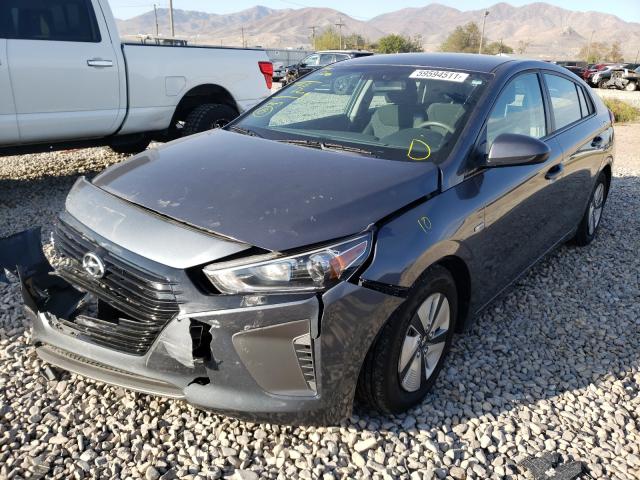 Photo 1 VIN: KMHC65LC0HU022417 - HYUNDAI IONIQ BLUE 