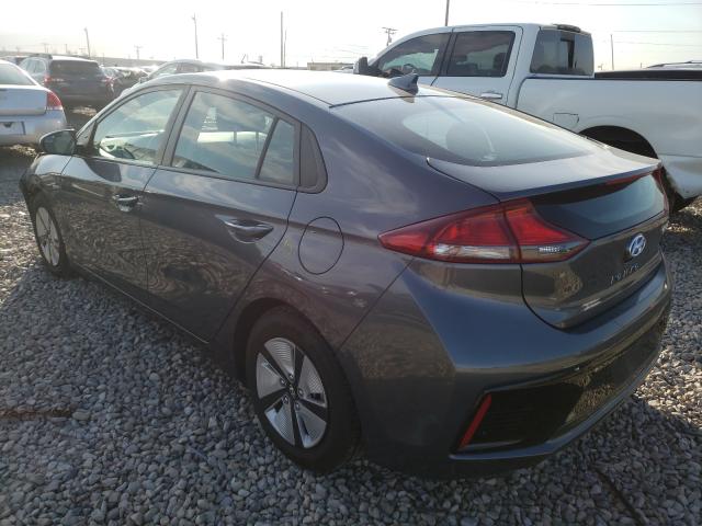 Photo 2 VIN: KMHC65LC0HU022417 - HYUNDAI IONIQ BLUE 