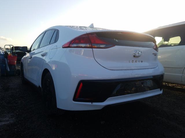 Photo 2 VIN: KMHC65LC0HU042750 - HYUNDAI IONIQ BLUE 