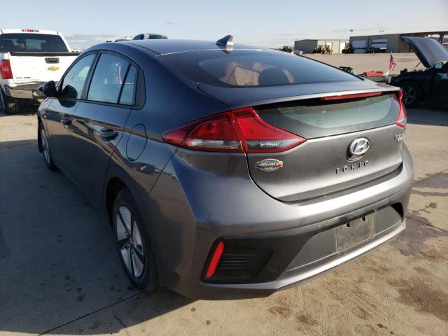 Photo 2 VIN: KMHC65LC0JU065466 - HYUNDAI IONIQ BLUE 